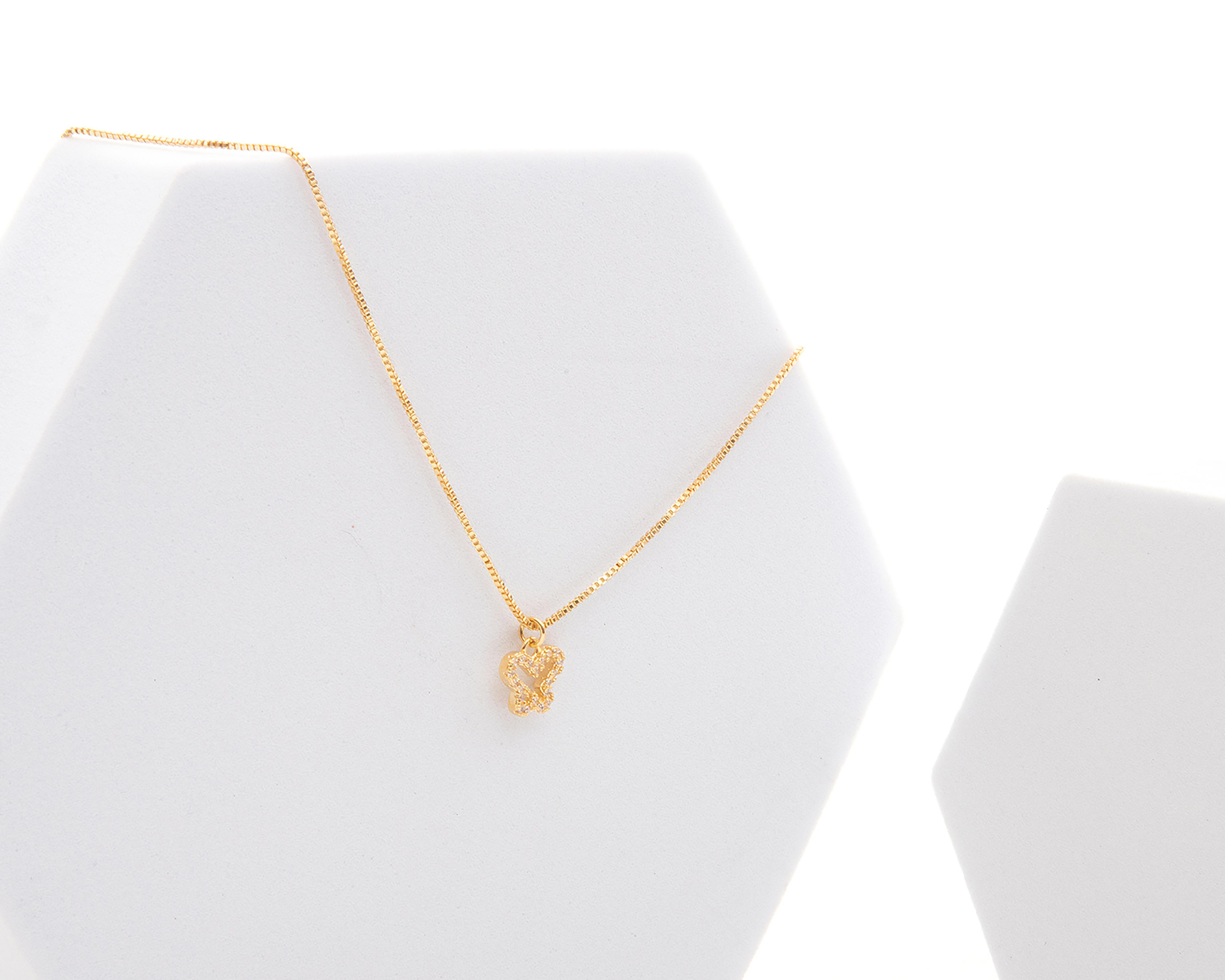 Foto 7 | Collar de Chapa de Oro 18K Girondela