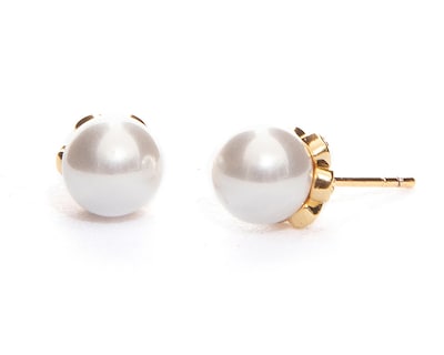 Foto 1 | Arracadas de Chapa de Oro 18K Girondela
