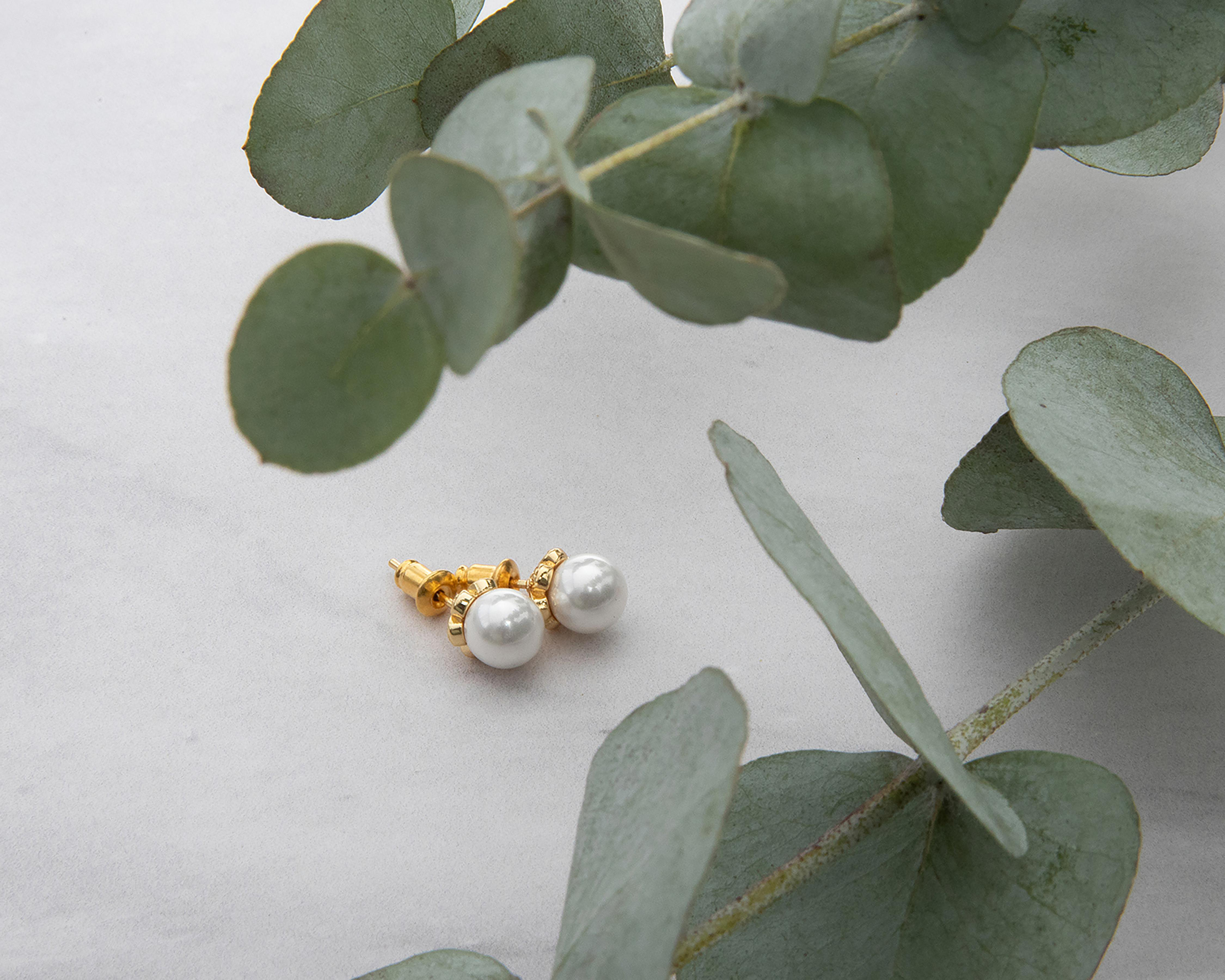 Foto 5 | Arracadas de Chapa de Oro 18K Girondela