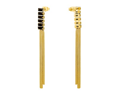 Foto 3 | Aretes de Acero Inoxidable Jennifer Lopez