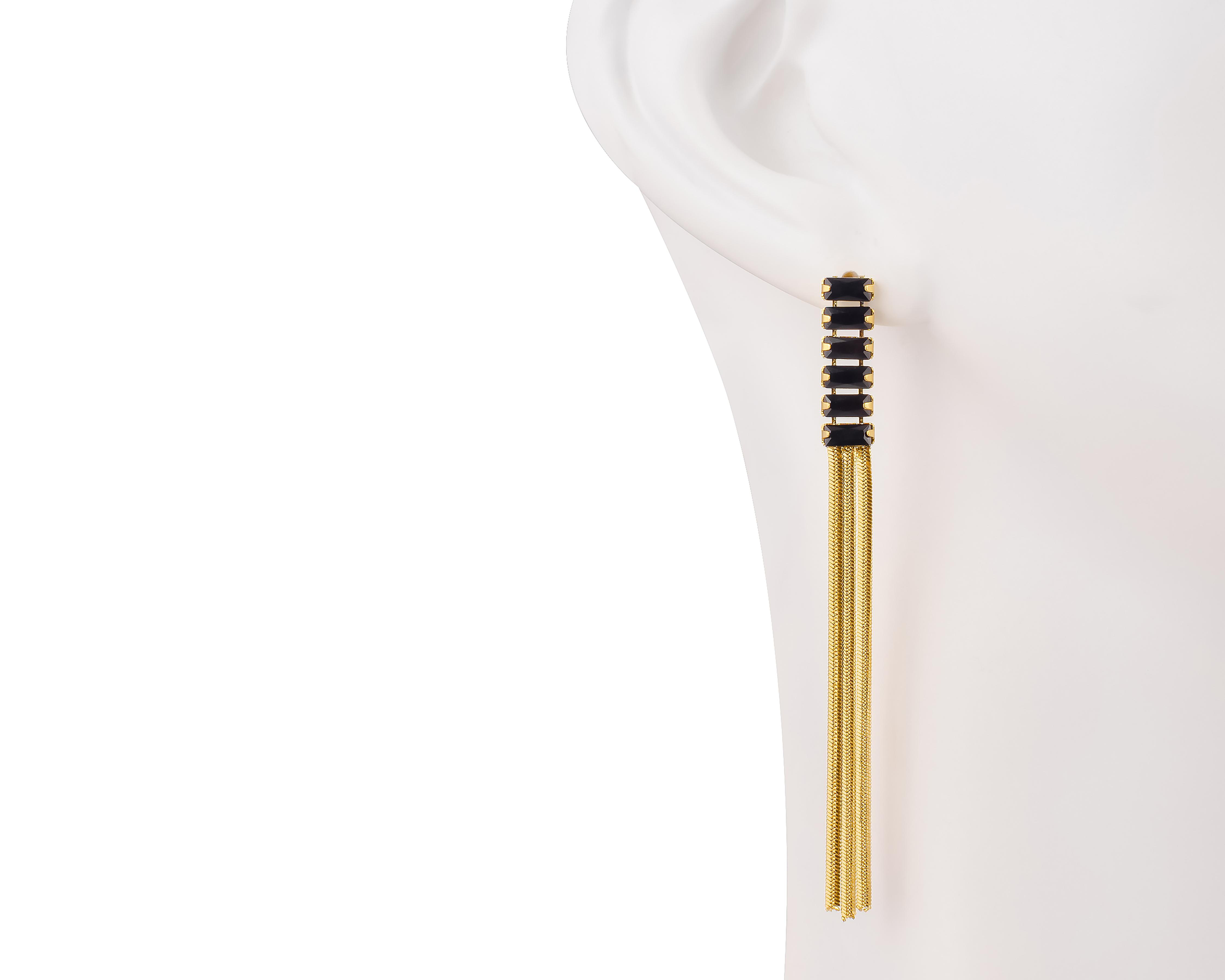 Foto 5 | Aretes de Acero Inoxidable Jennifer Lopez