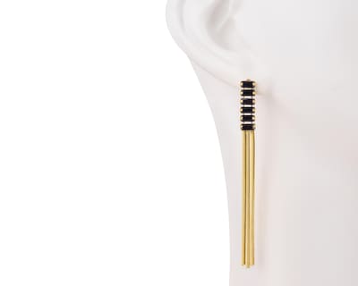 Foto 5 | Aretes de Acero Inoxidable Jennifer Lopez