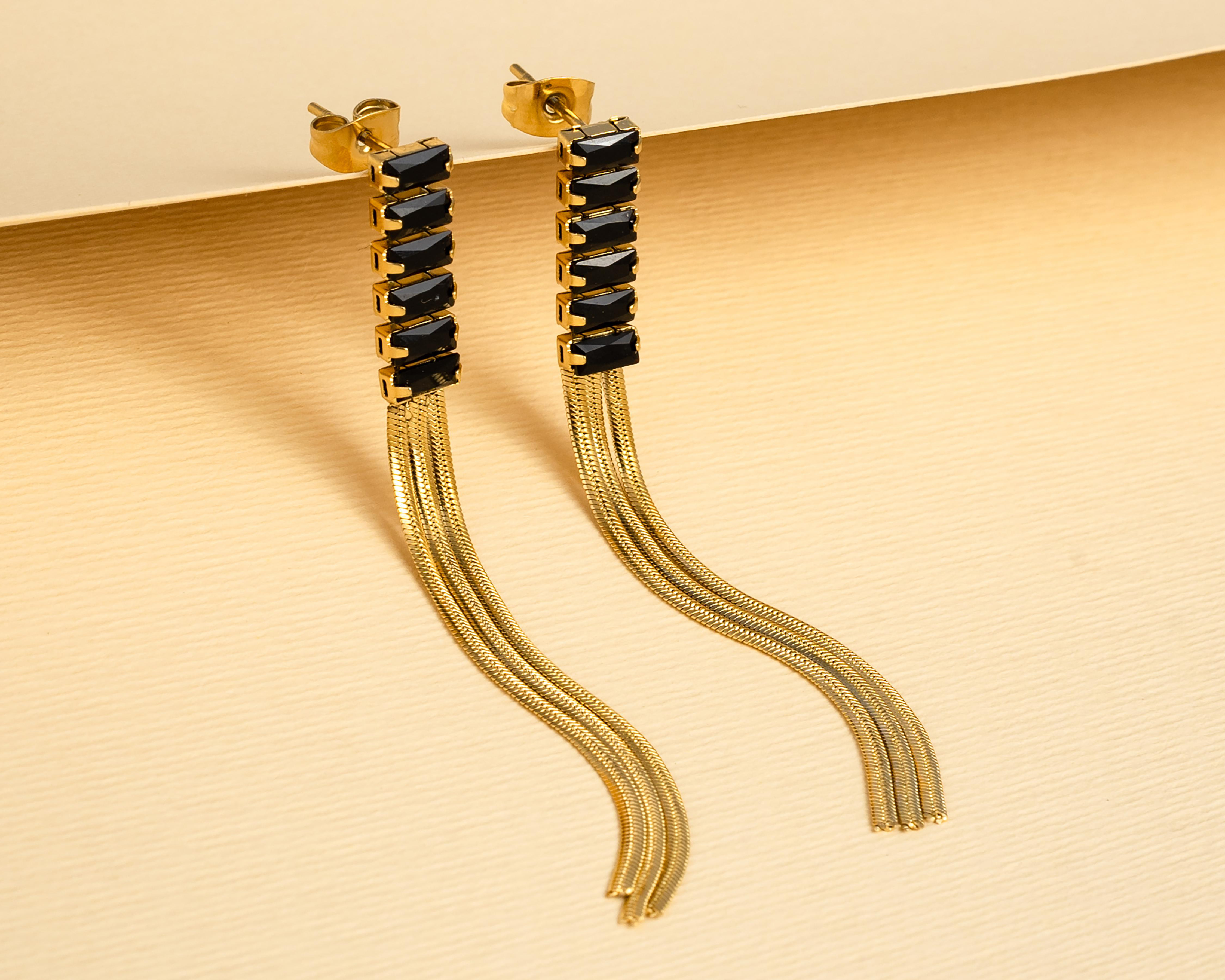 Foto 7 pulgar | Aretes de Acero Inoxidable Jennifer Lopez