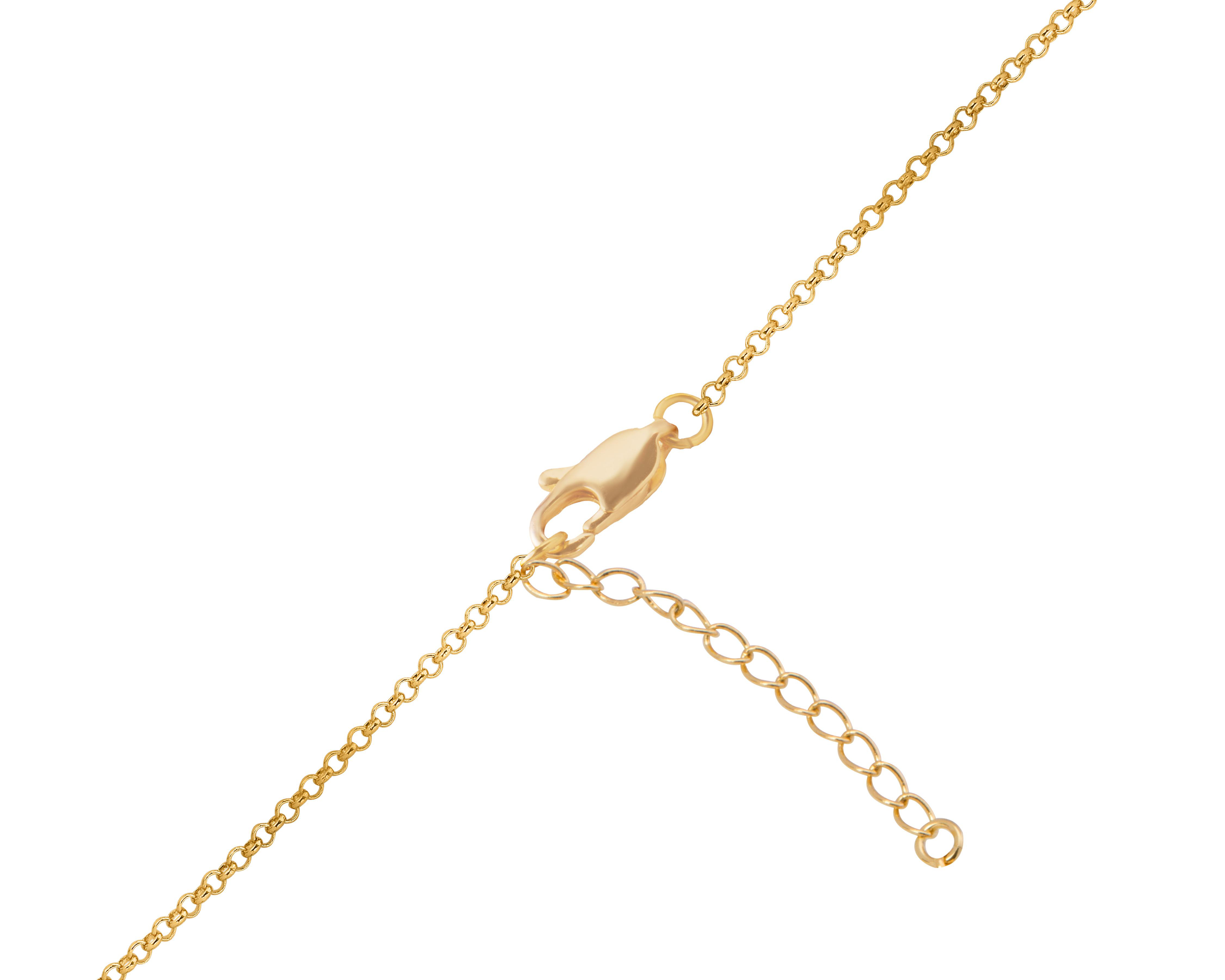 Foto 4 | Collar de Chapa de Oro 18K Unlimited