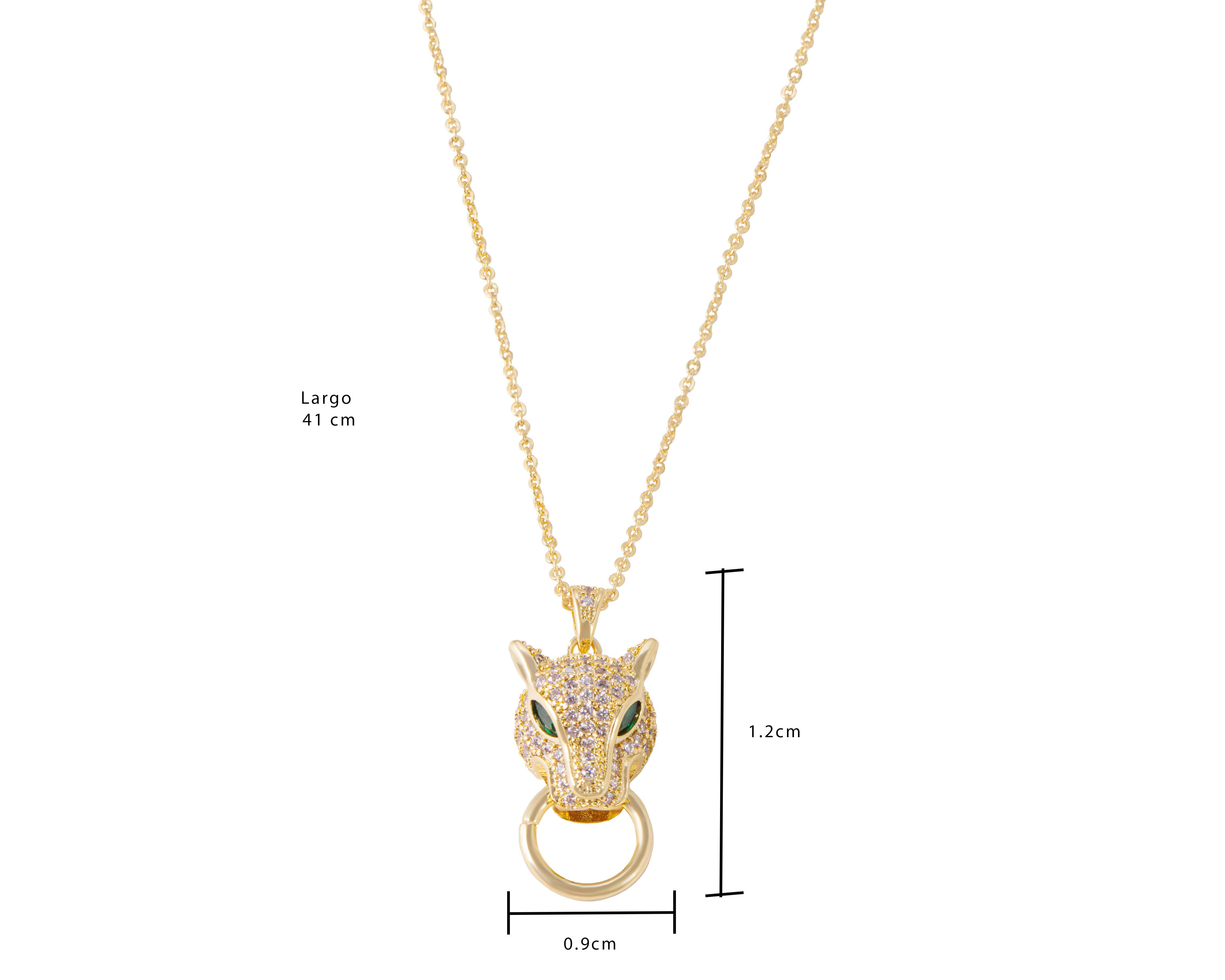 Foto 5 | Collar de Chapa de Oro 18K Unlimited