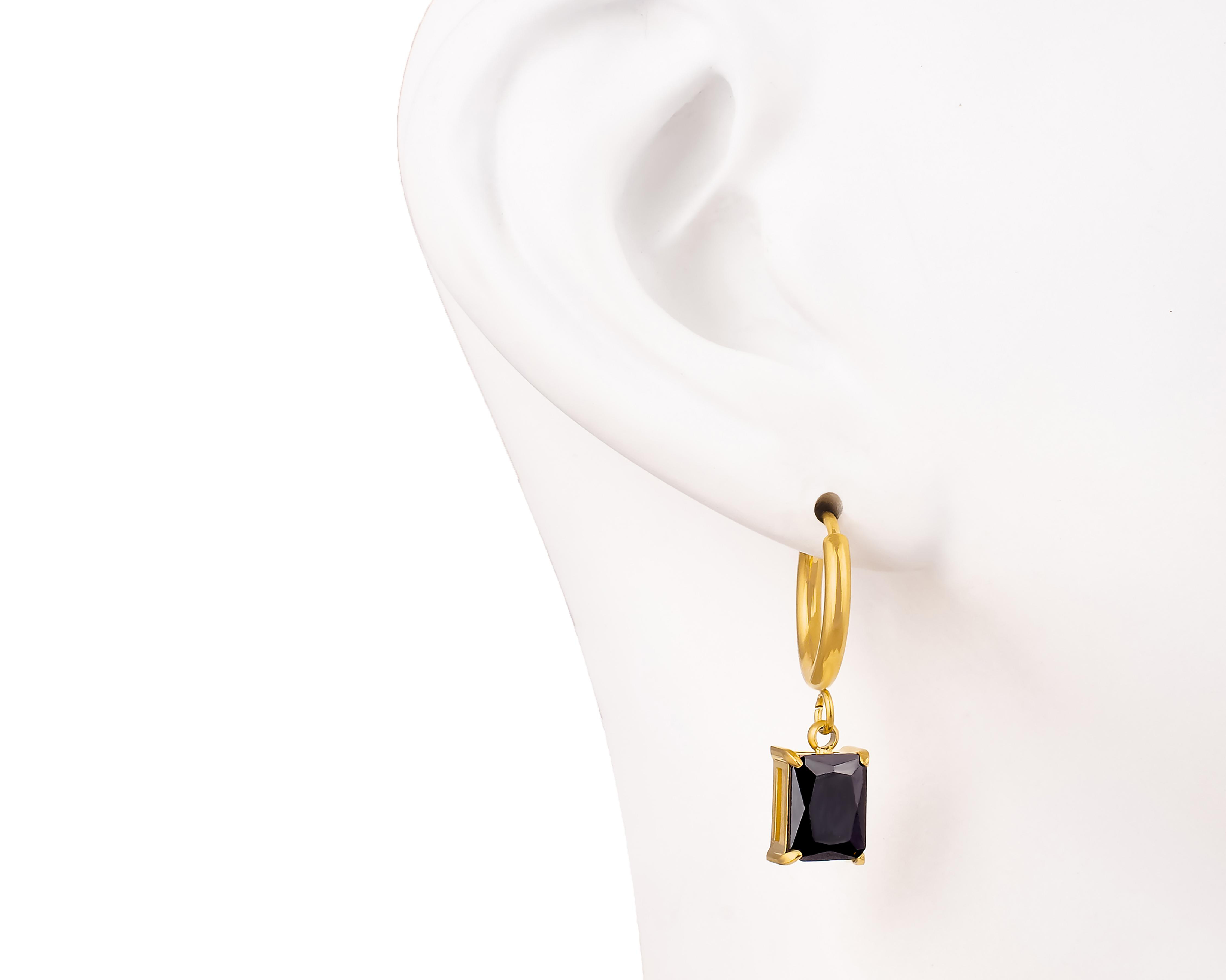 Foto 5 | Aretes de Acero Inoxidable Jennifer Lopez