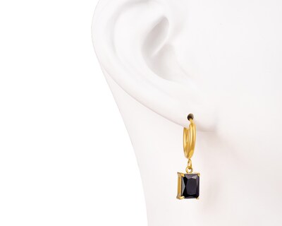 Foto 5 | Aretes de Acero Inoxidable Jennifer Lopez