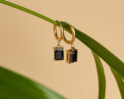Foto 6 | Aretes de Acero Inoxidable Jennifer Lopez