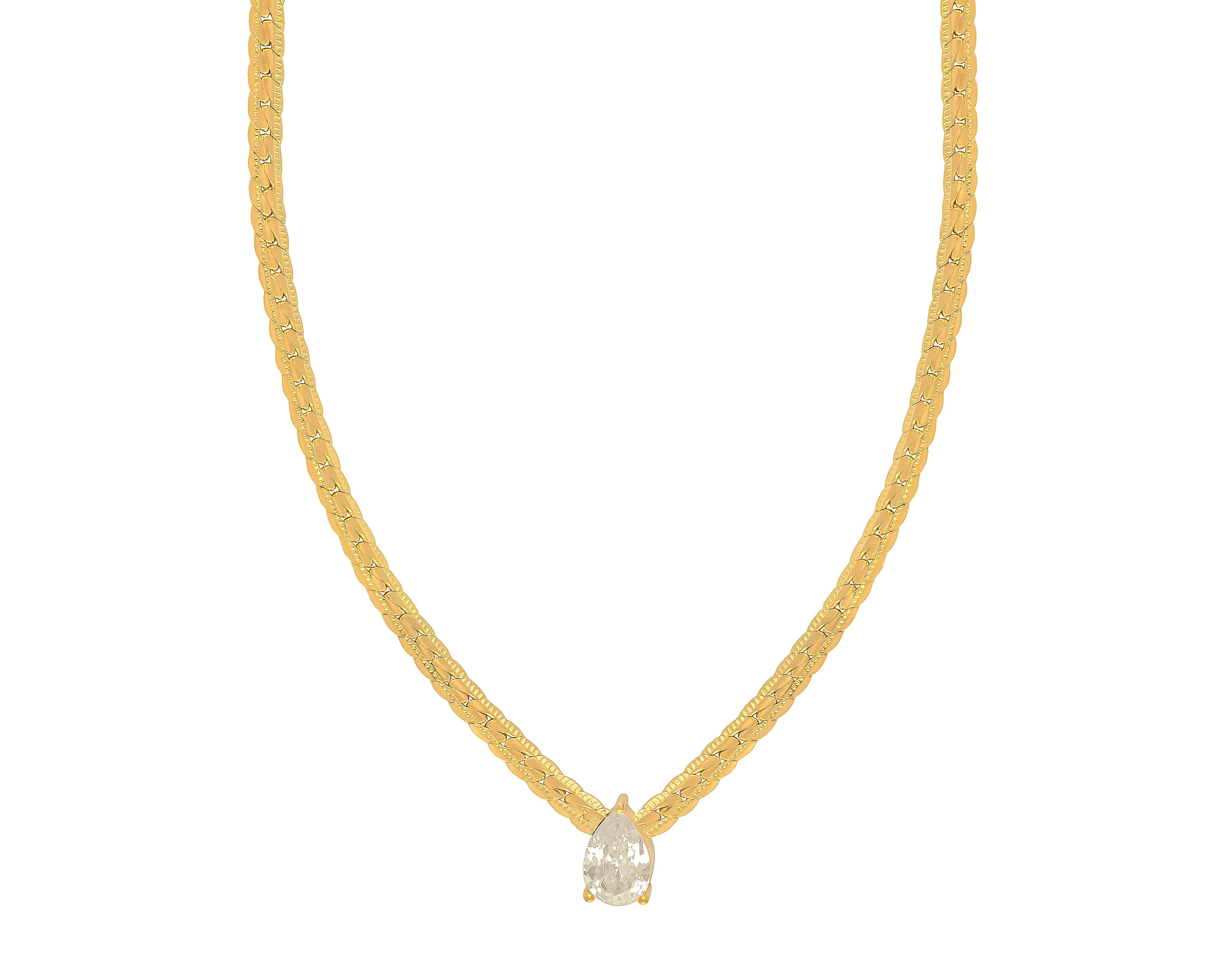 Foto 1 | Collar de Acero Inoxidable Jennifer Lopez