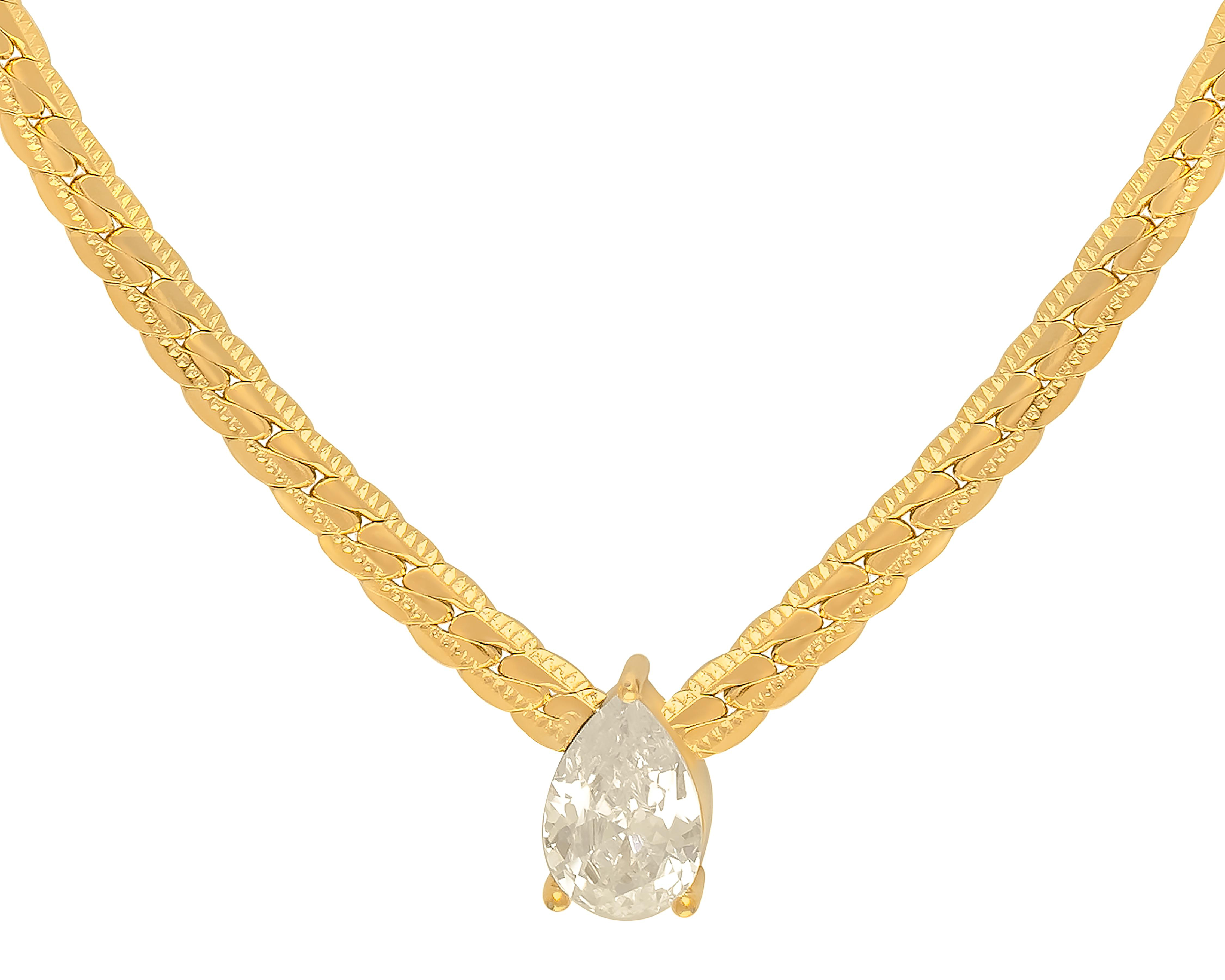 Foto 3 pulgar | Collar de Acero Inoxidable Jennifer Lopez
