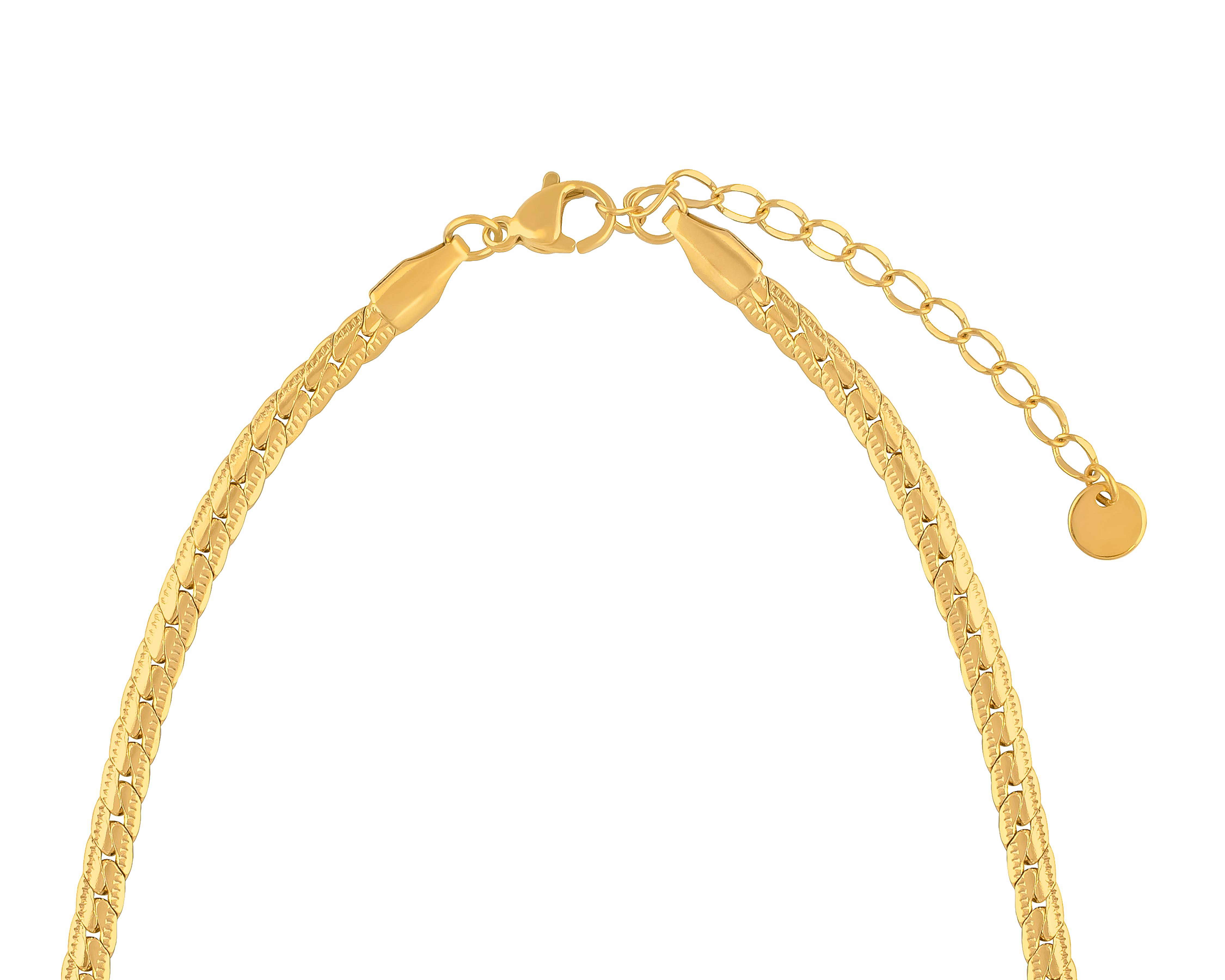Foto 4 pulgar | Collar de Acero Inoxidable Jennifer Lopez