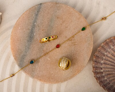 Foto 6 | Collar de Acero Inoxidable Plafer