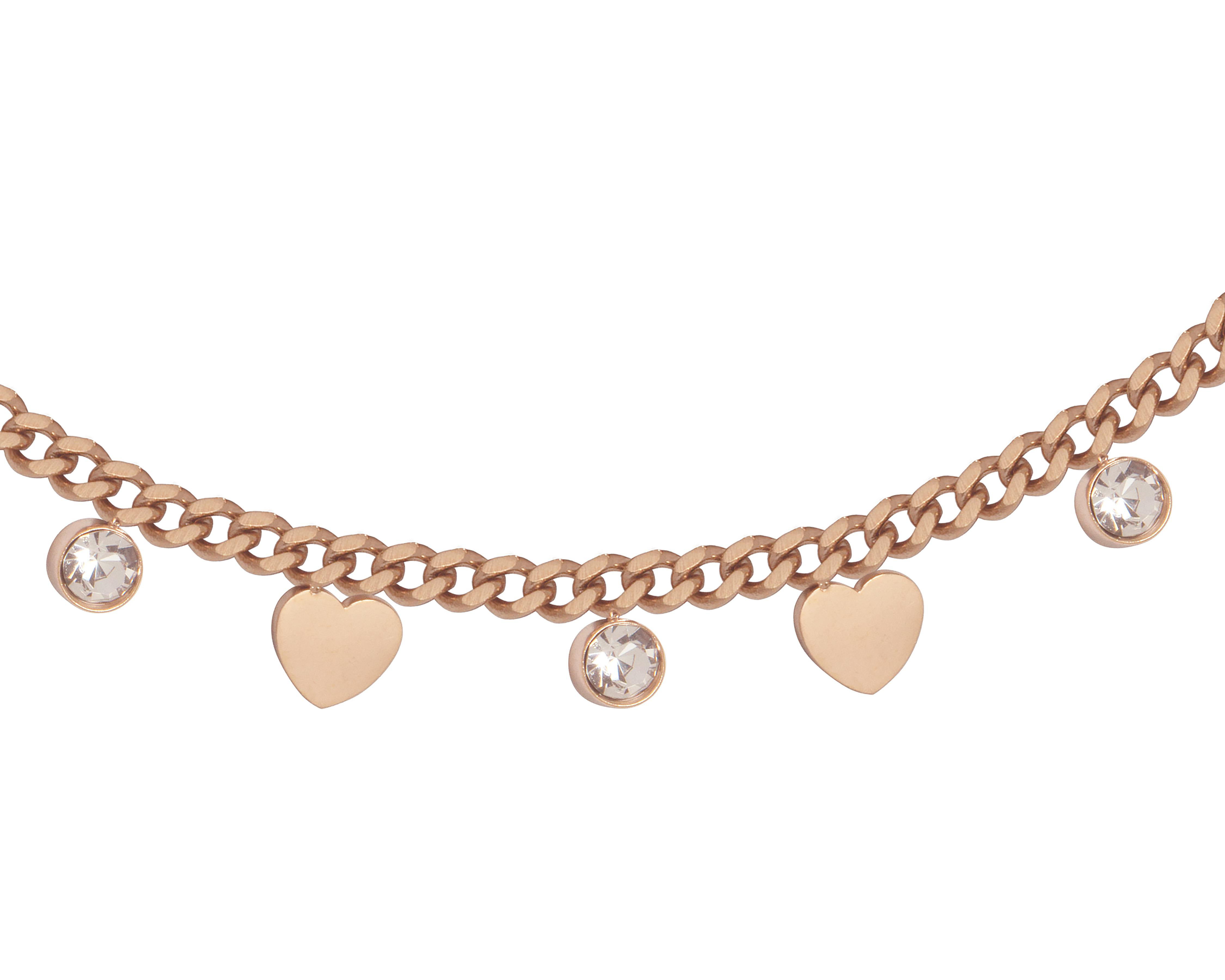 Foto 3 pulgar | Collar de Acero Inoxidable Jennifer Lopez