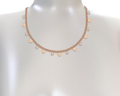 Foto 3 | Collar de Acero Inoxidable Jennifer Lopez
