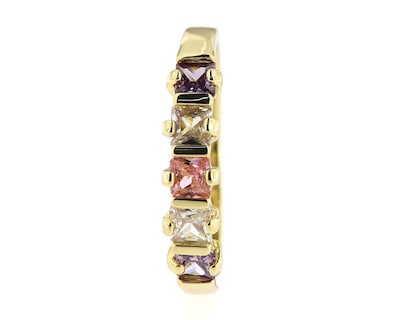 Foto 2 | Anillo de Chapa de Oro 18K Nro. 7