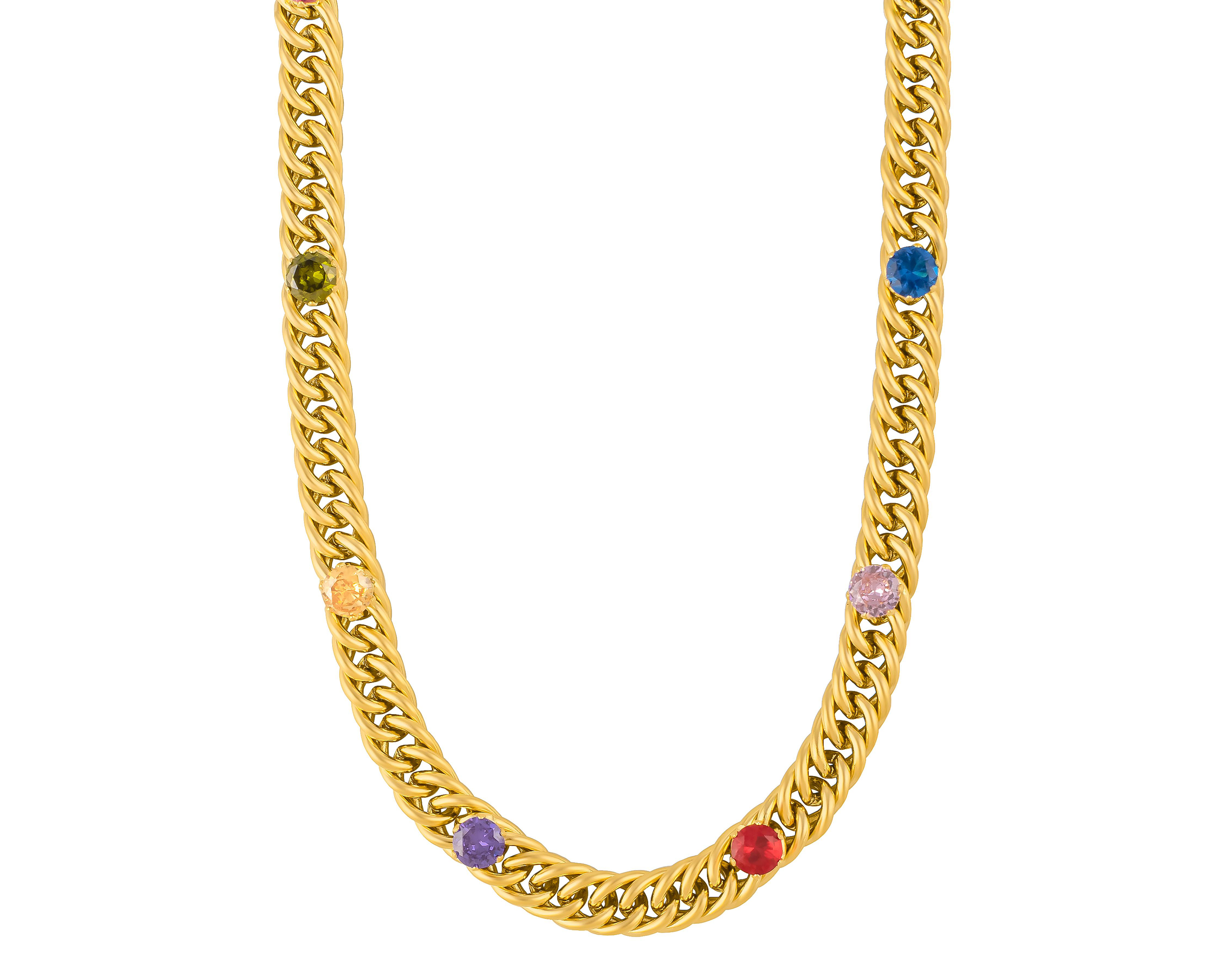 Collar de Acero Inoxidable Jennifer Lopez