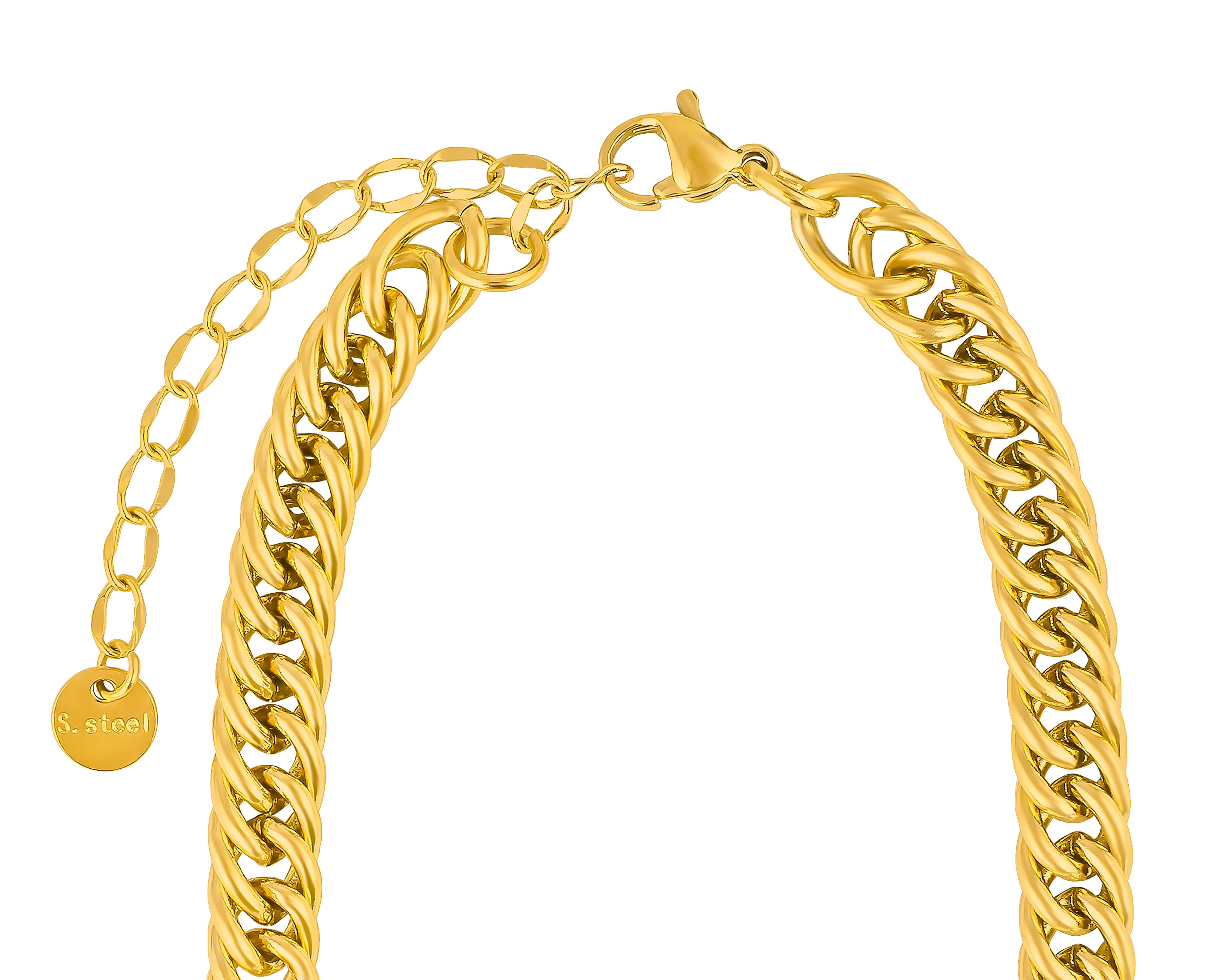 Foto 4 pulgar | Collar de Acero Inoxidable Jennifer Lopez