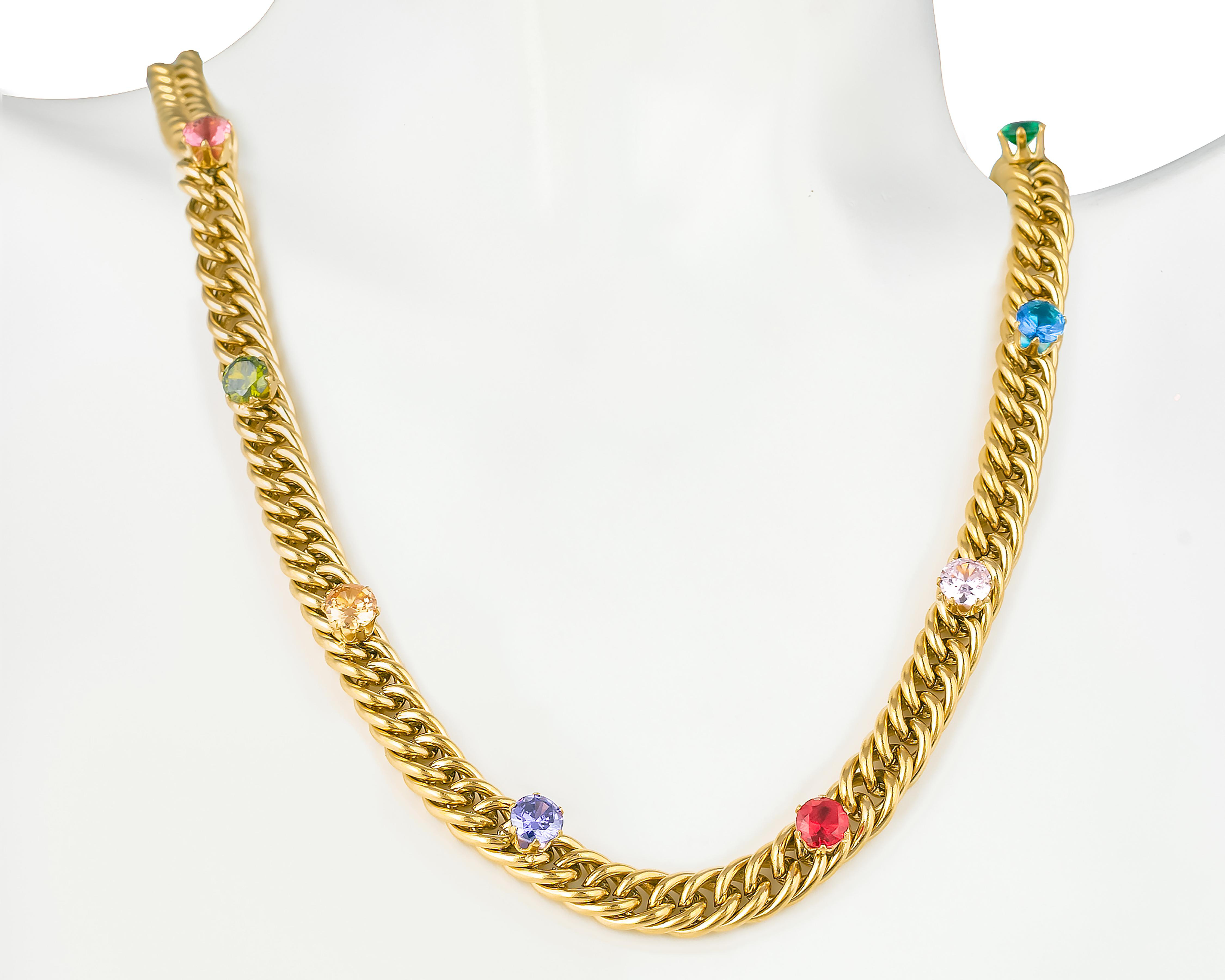 Foto 5 | Collar de Acero Inoxidable Jennifer Lopez