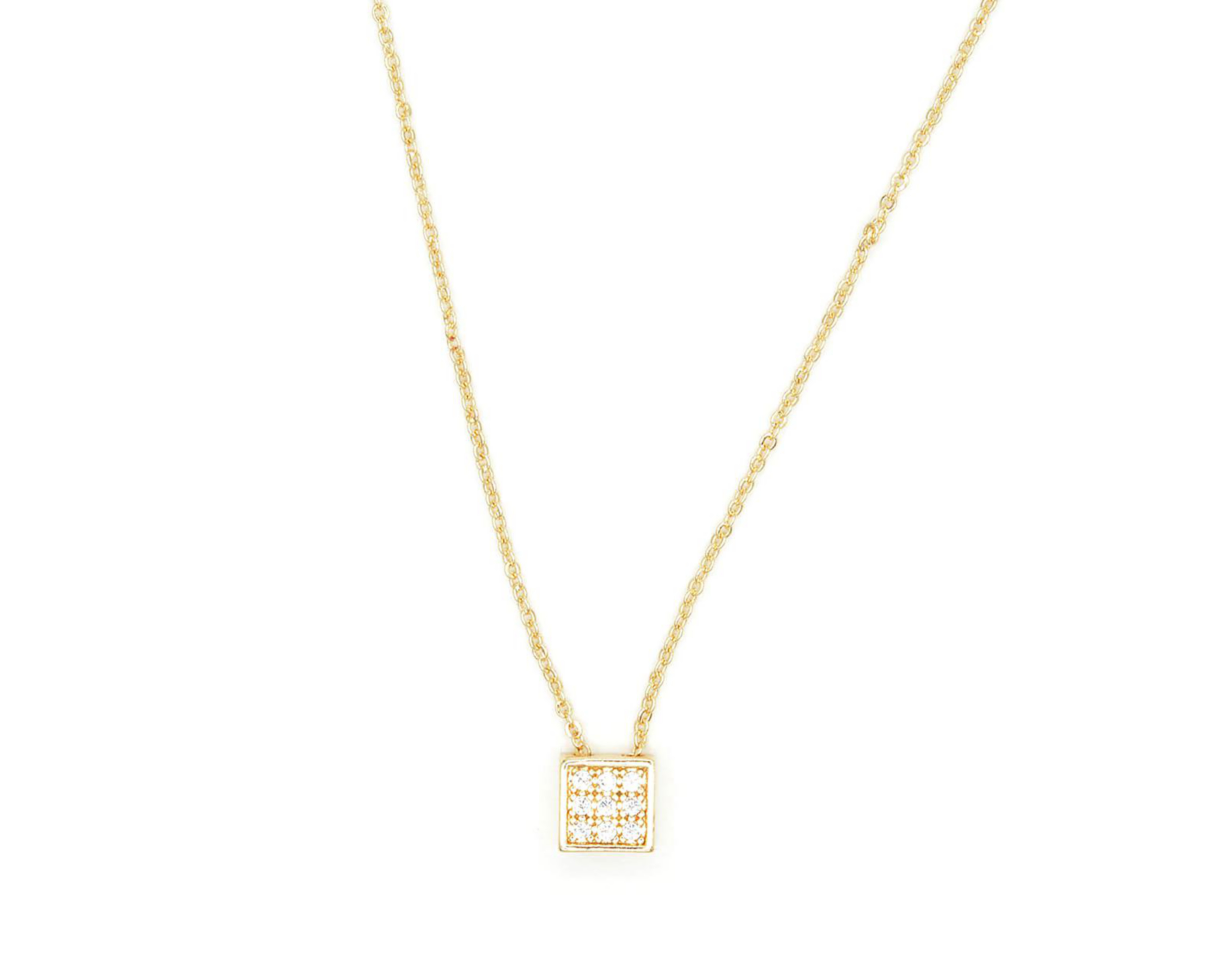 Foto 2 | Collar de Chapa de Oro 18K Zokko con Accesorios
