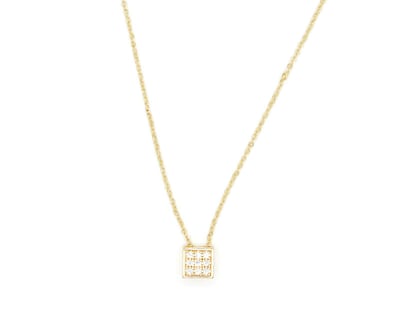 Foto 2 | Collar de Chapa de Oro 18K Zokko con Accesorios