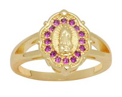 Foto 2 | Anillo de Chapa de Oro 18K Nro. 8-8.5