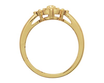 Foto 3 | Anillo de Chapa de Oro 18K Nro. 8-8.5
