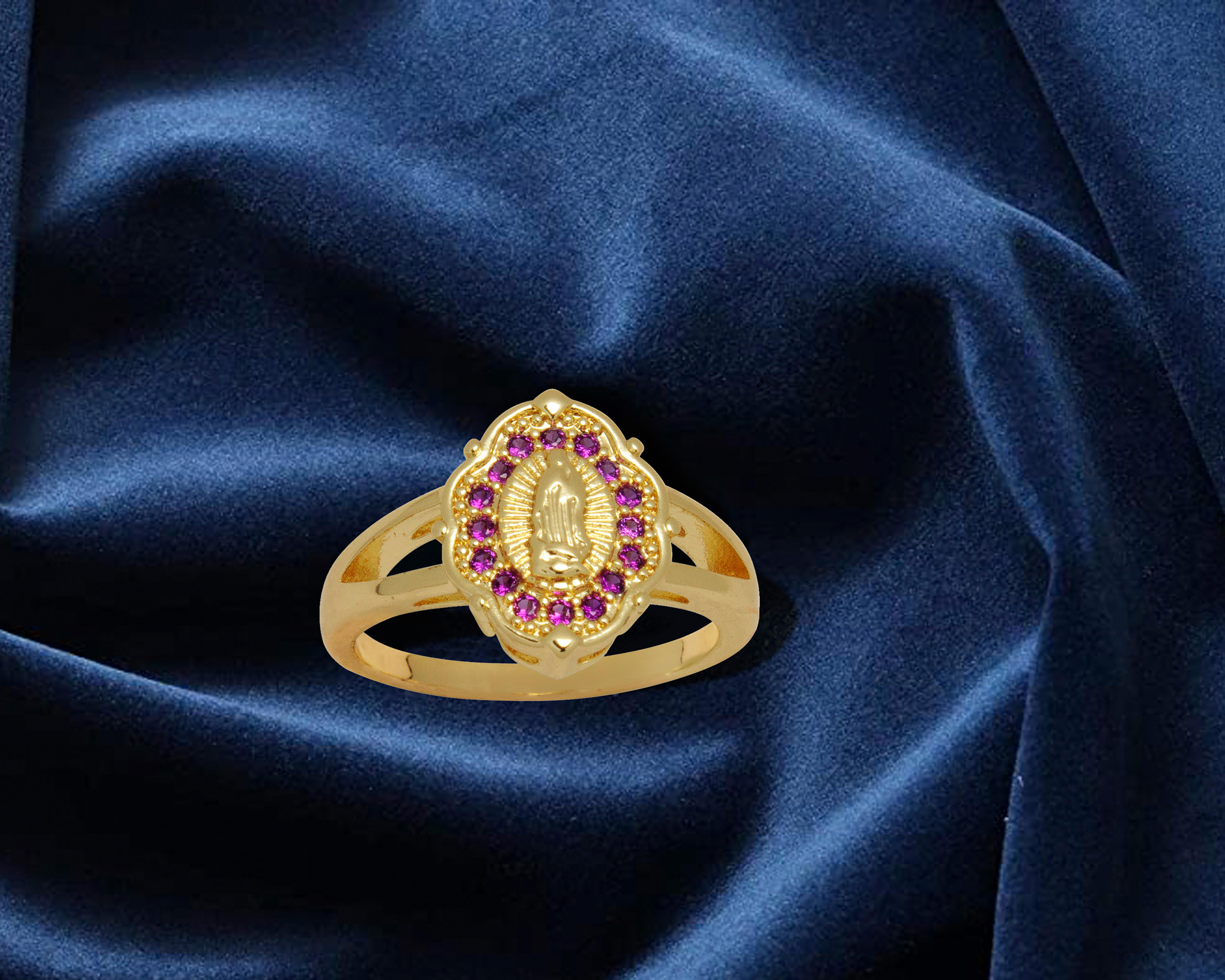 Foto 6 | Anillo de Chapa de Oro 18K Nro. 8-8.5