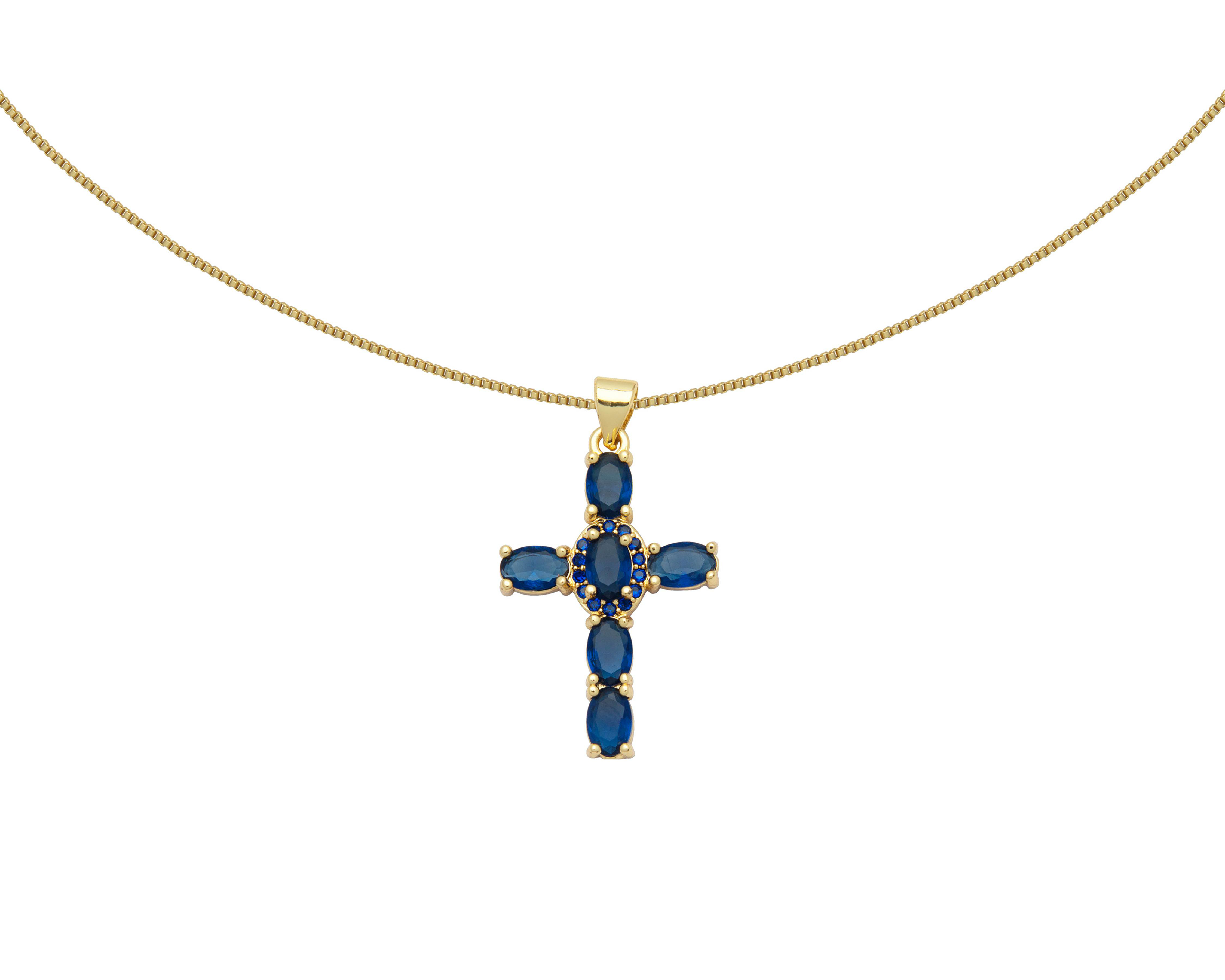 Foto 1 | Collar de Chapa de Oro 18K Sentimientos