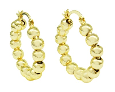 Foto 1 | Arracadas de Chapa de Oro 18K Diseños Creativos