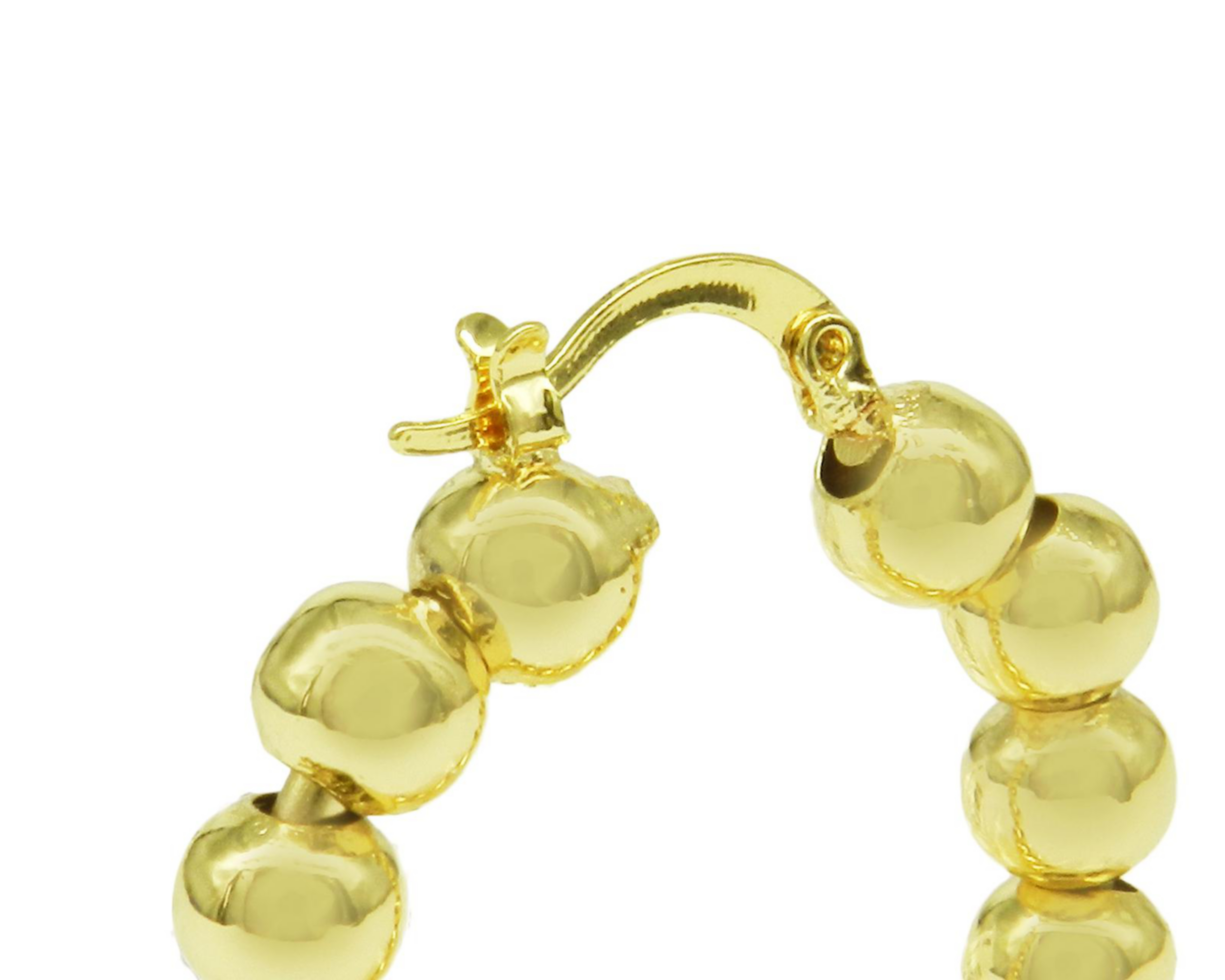 Foto 3 pulgar | Arracadas de Chapa de Oro 18K Diseños Creativos