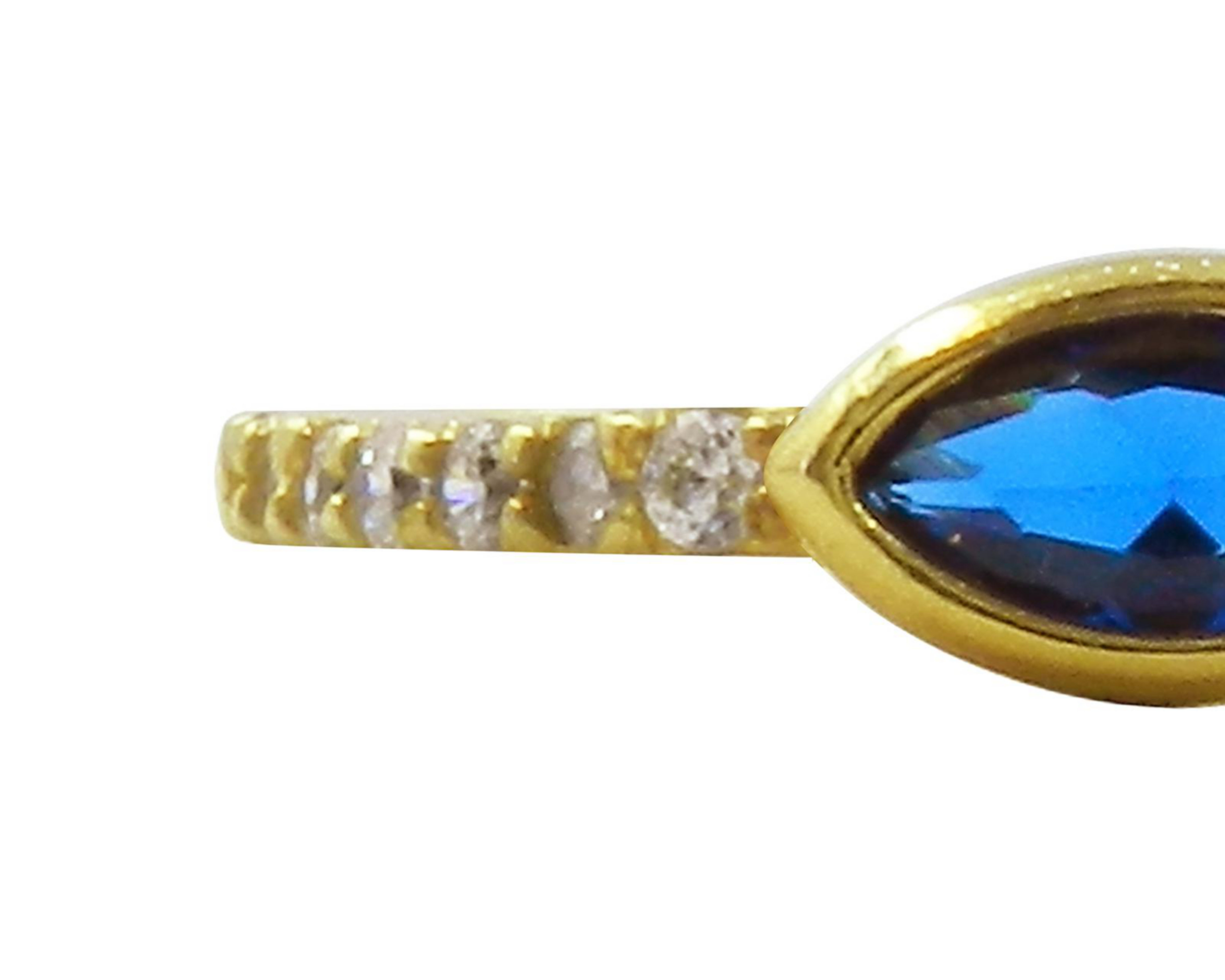 Foto 3 pulgar | Anillo de Chapa de Oro 18K Nro. 8
