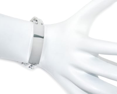 Foto 3 | Pulsera de Acero Inoxidable Acero NK