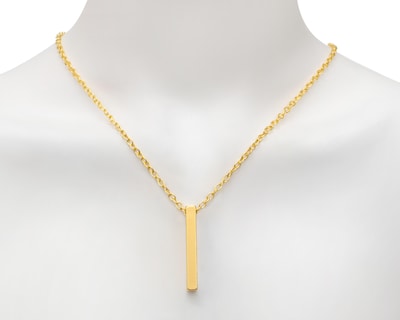 Foto 3 | Collar de Acero Inoxidable Sarosa