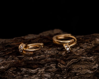 Foto 4 | Aretes de Chapa de Oro 18K Unlimited
