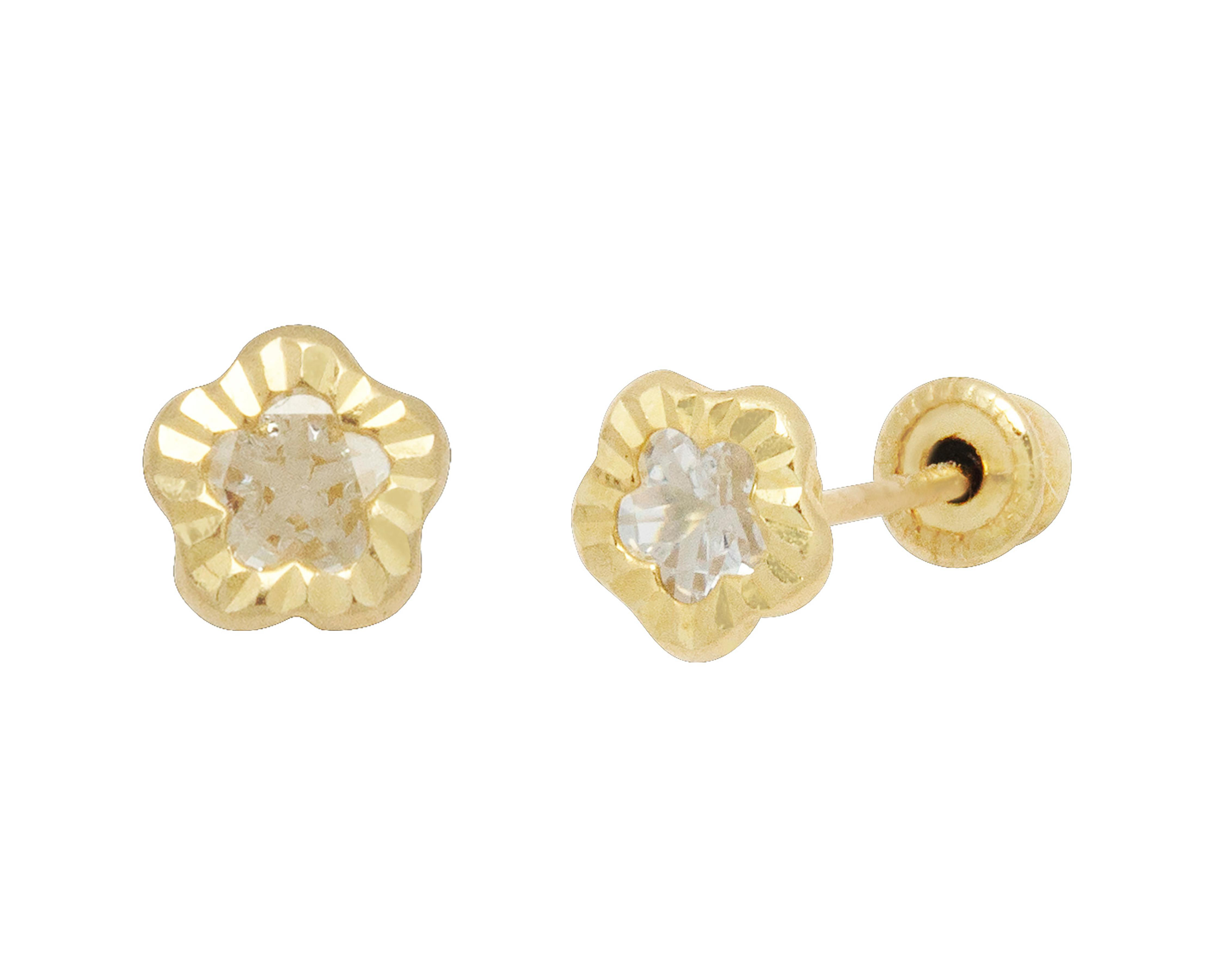 Broqueles de Oro 10K Sentimientos $479