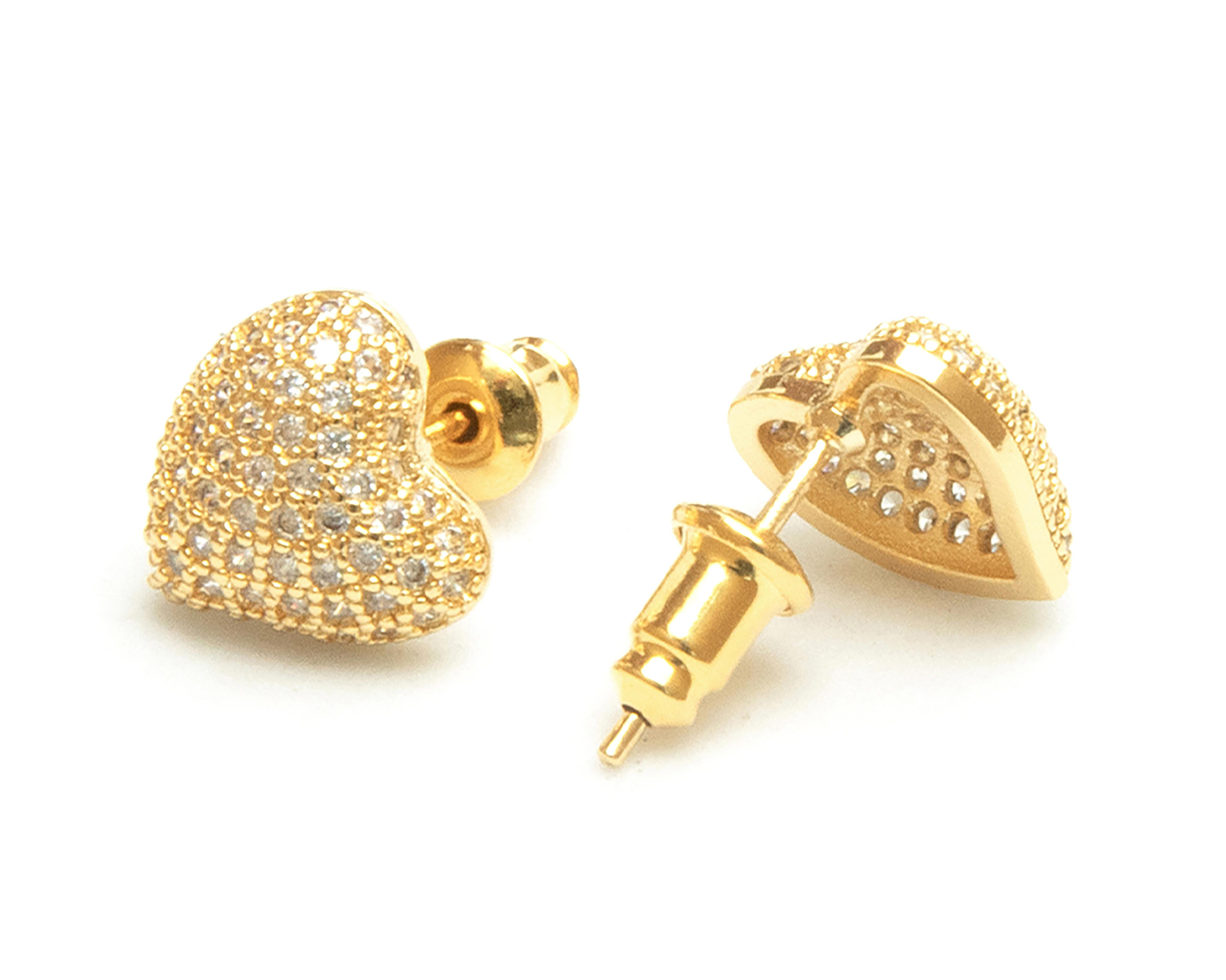 Foto 3 pulgar | Aretes de Oro 18K Girondela