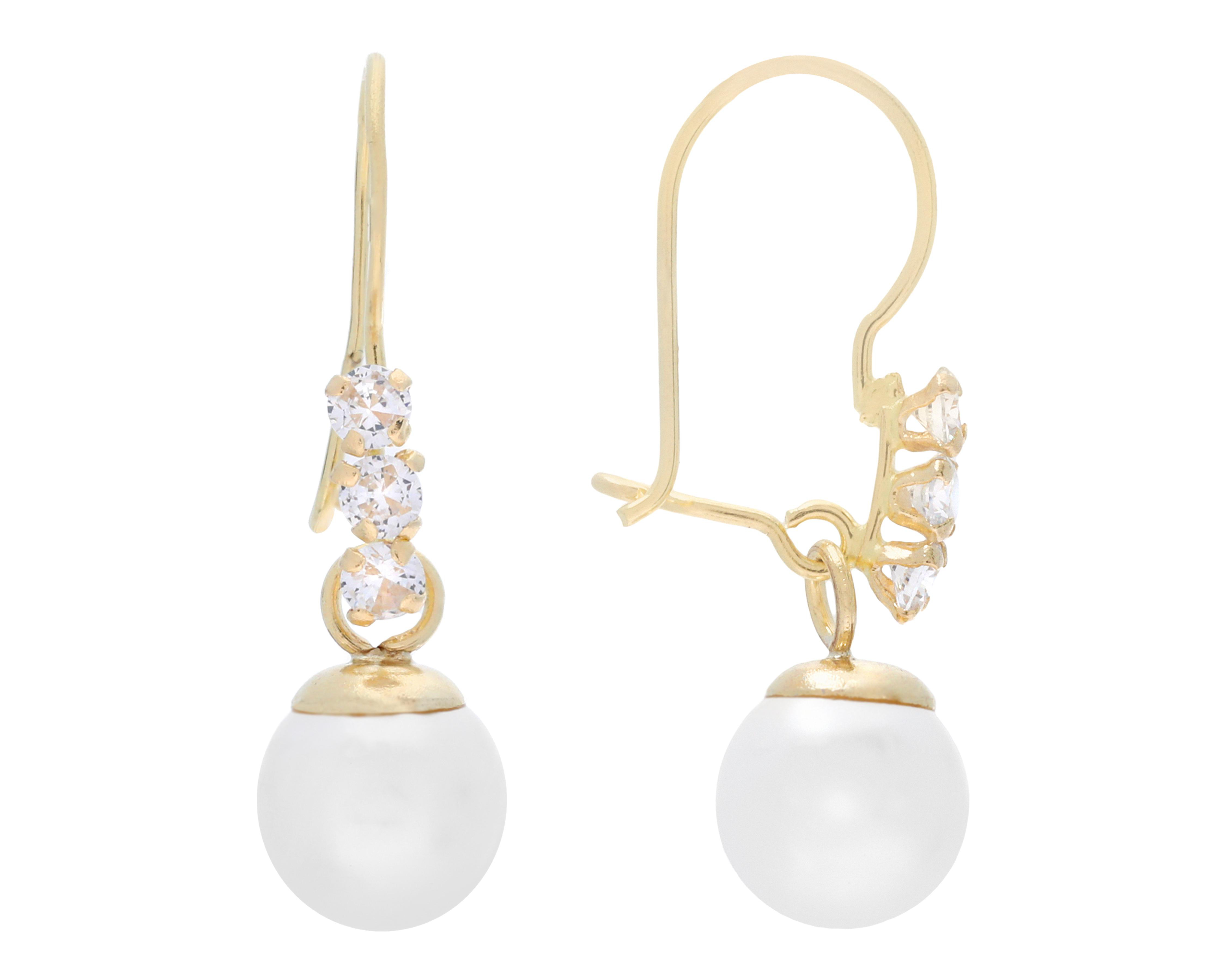 Aretes de Oro 10K Sentimientos