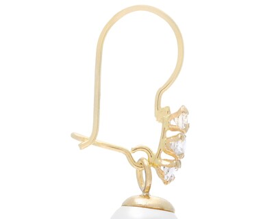 Foto 3 | Aretes de Oro 10K Sentimientos