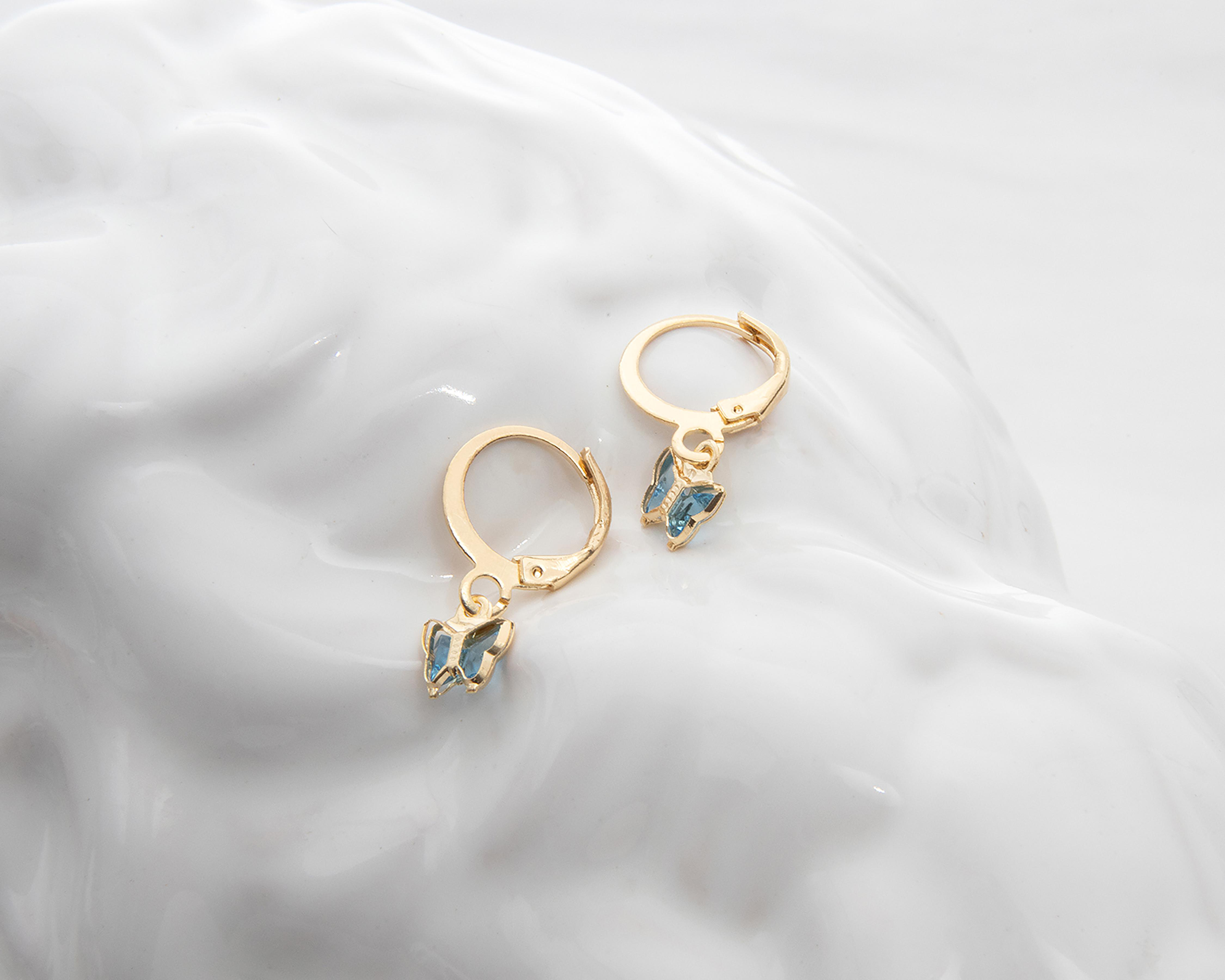 Foto 5 | Arracadas de Oro 18K Girondela