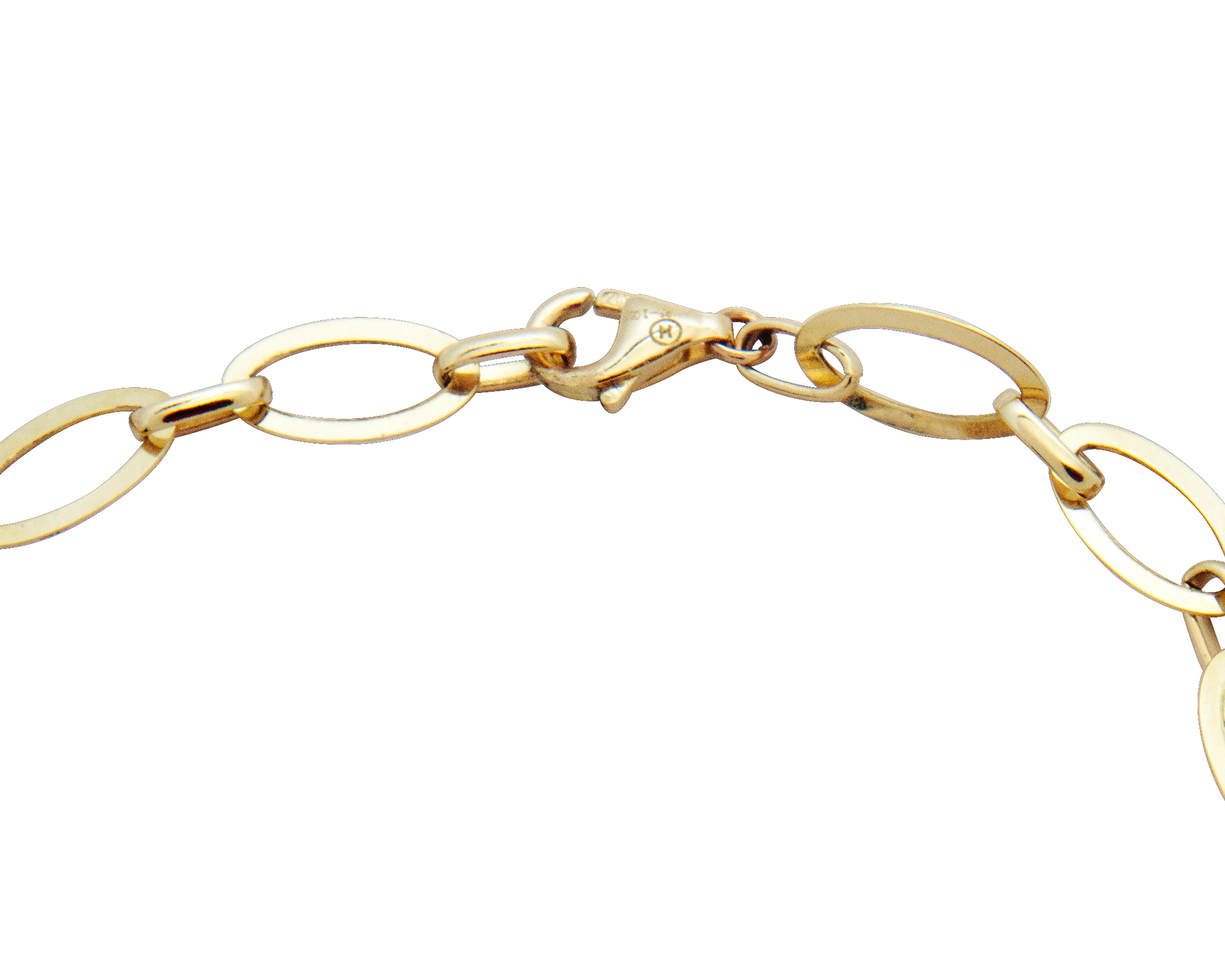 Foto 3 | Pulsera de Oro 10K Sentimientos