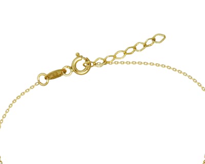 Foto 3 | Pulsera de Oro 14K Sentimientos