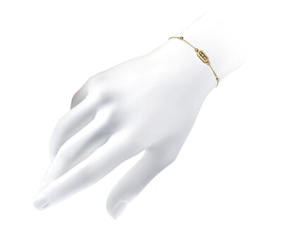 Foto 4 | Pulsera de Oro 14K Sentimientos
