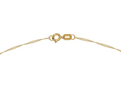 Foto 4 | Collar de Oro 14K Sentimientos