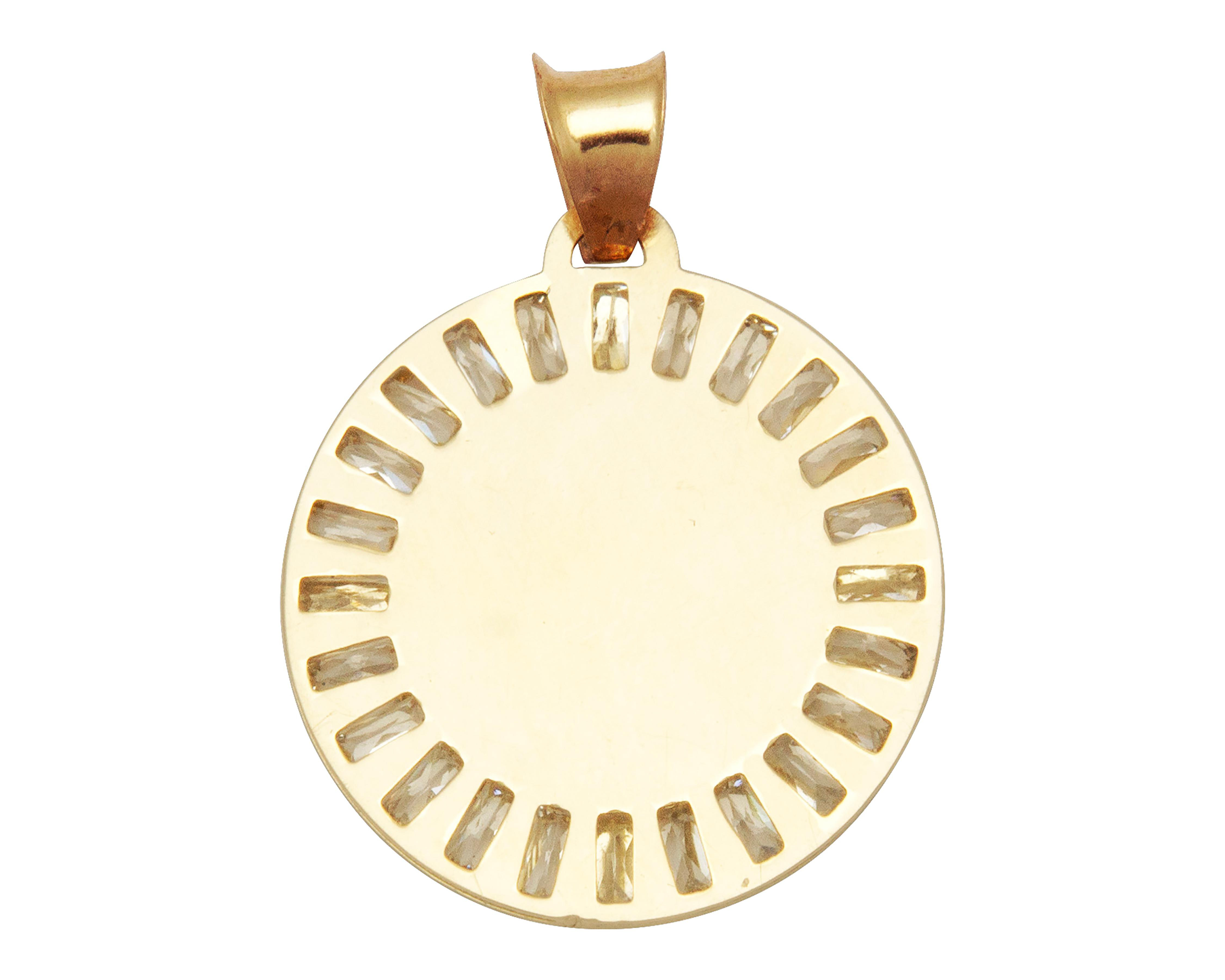 Foto 4 pulgar | Dije de Oro 10K Sentimientos