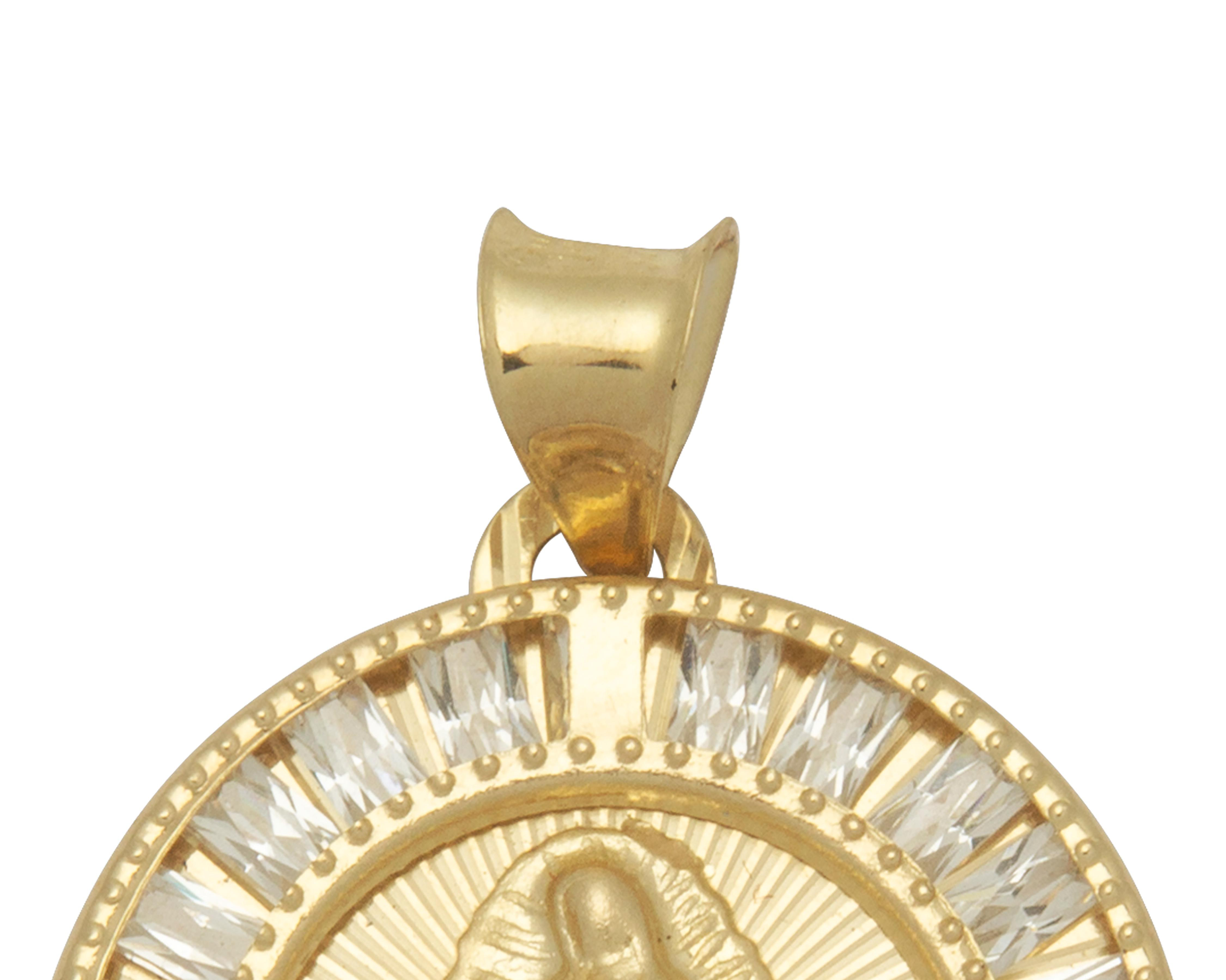 Foto 6 pulgar | Dije de Oro 10K Sentimientos