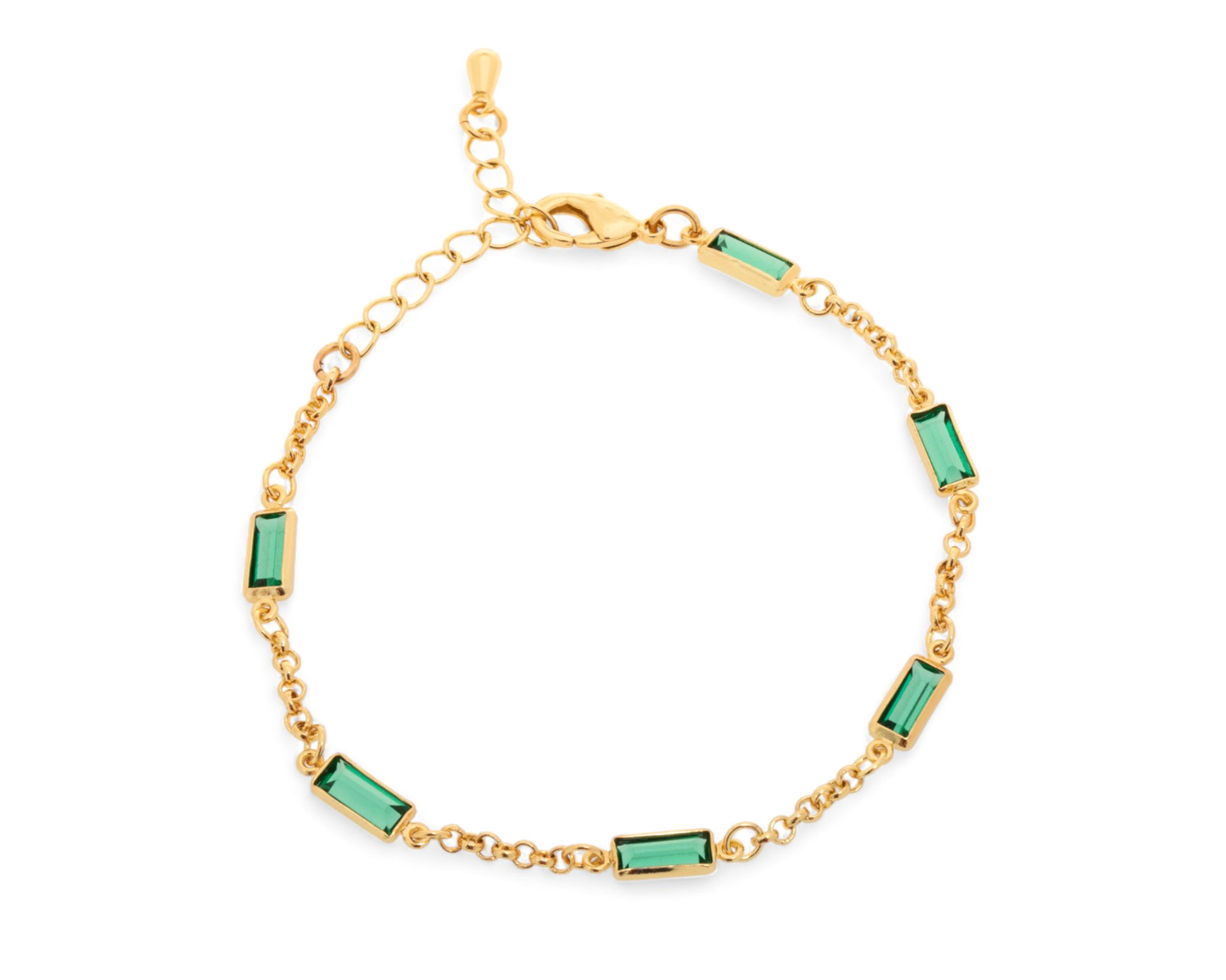 Foto 2 pulgar | Pulsera Chapa de Oro 18K Zhefan