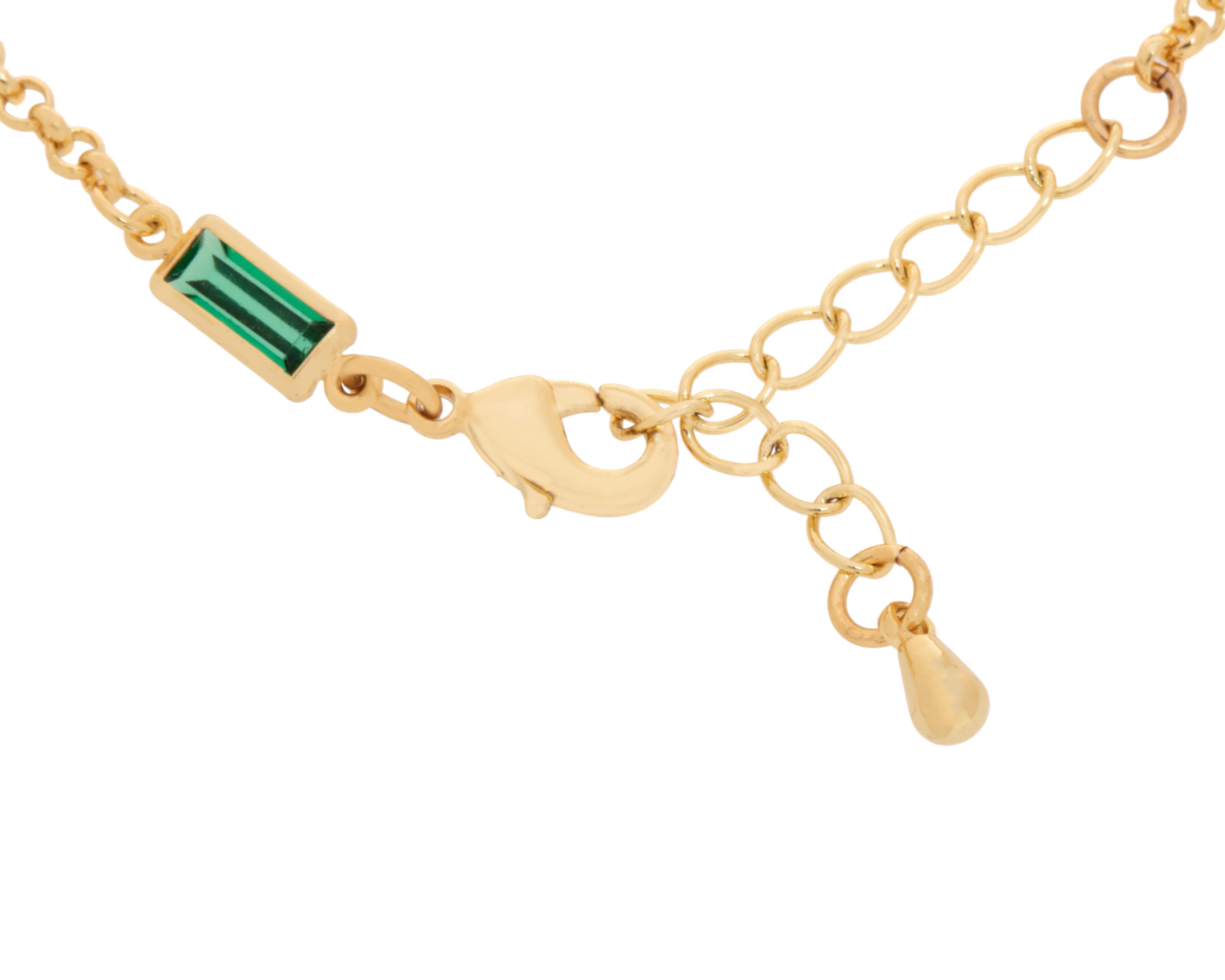 Foto 4 pulgar | Pulsera Chapa de Oro 18K Zhefan