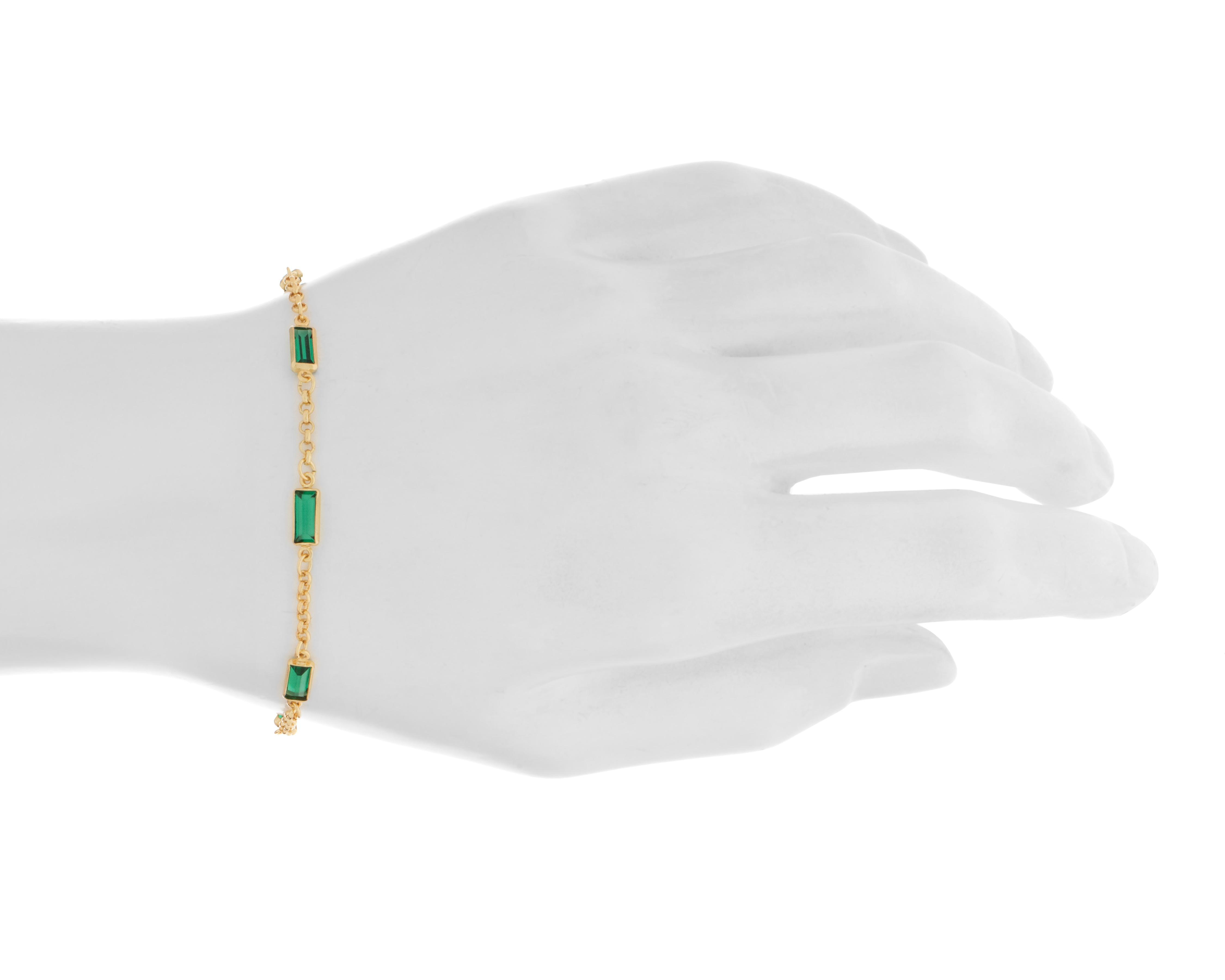 Foto 5 pulgar | Pulsera Chapa de Oro 18K Zhefan