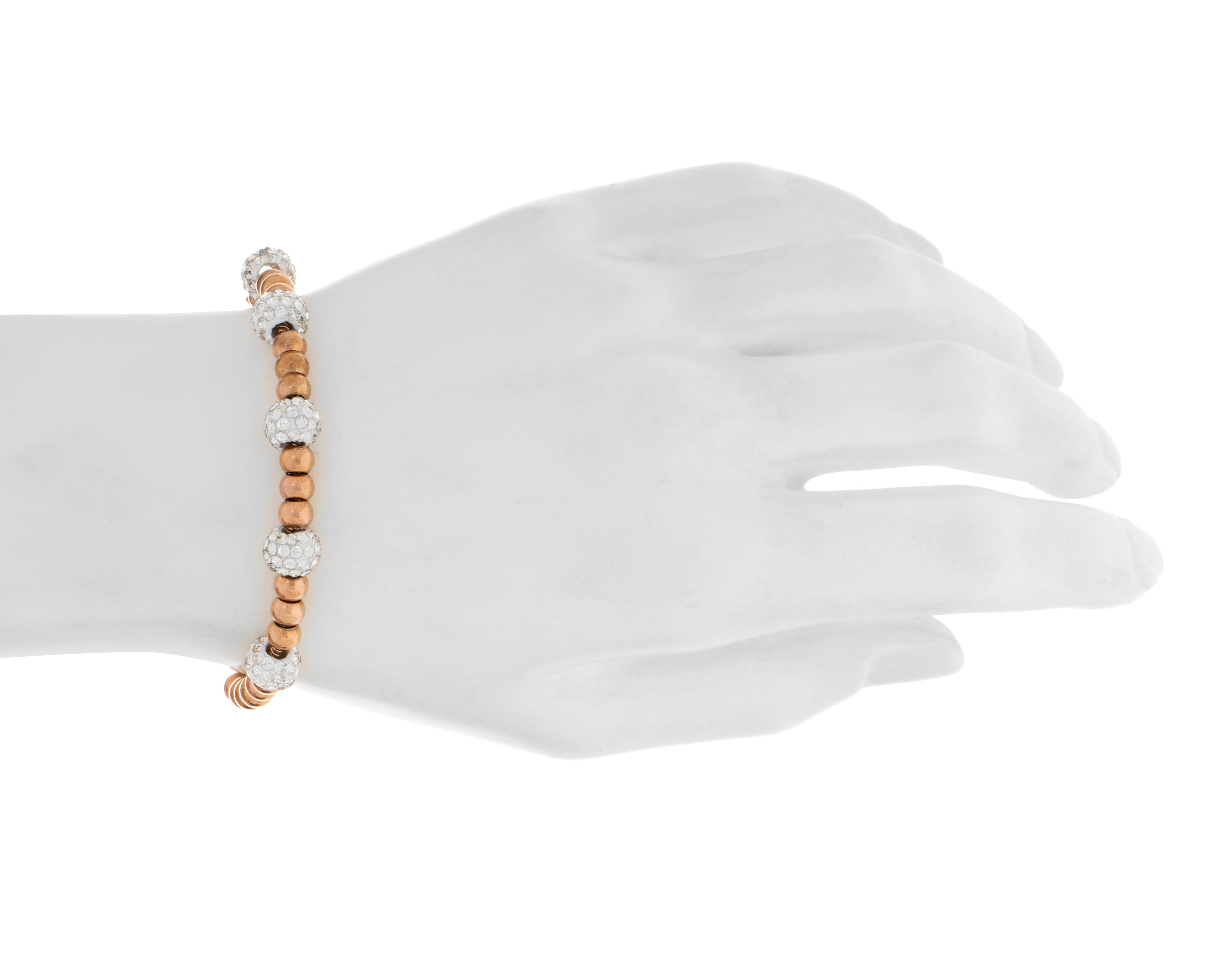 Foto 5 pulgar | Pulsera de Acero Inoxidable Jennifer Lopez