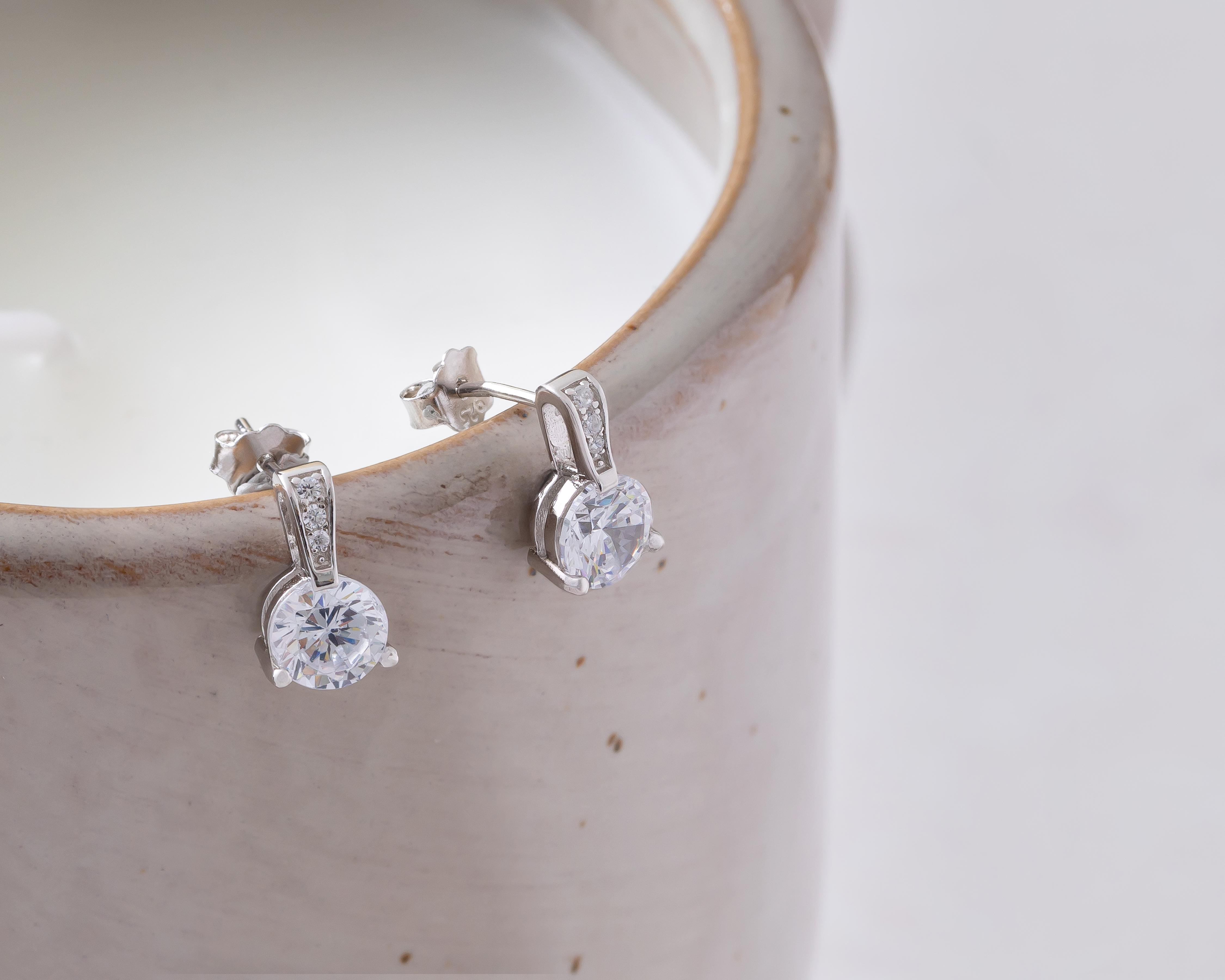 Foto 5 | Aretes de Plata Sahara
